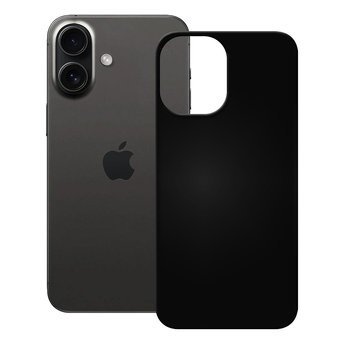 PEDEA Soft TPU Case fr Apple iPhone 16 black