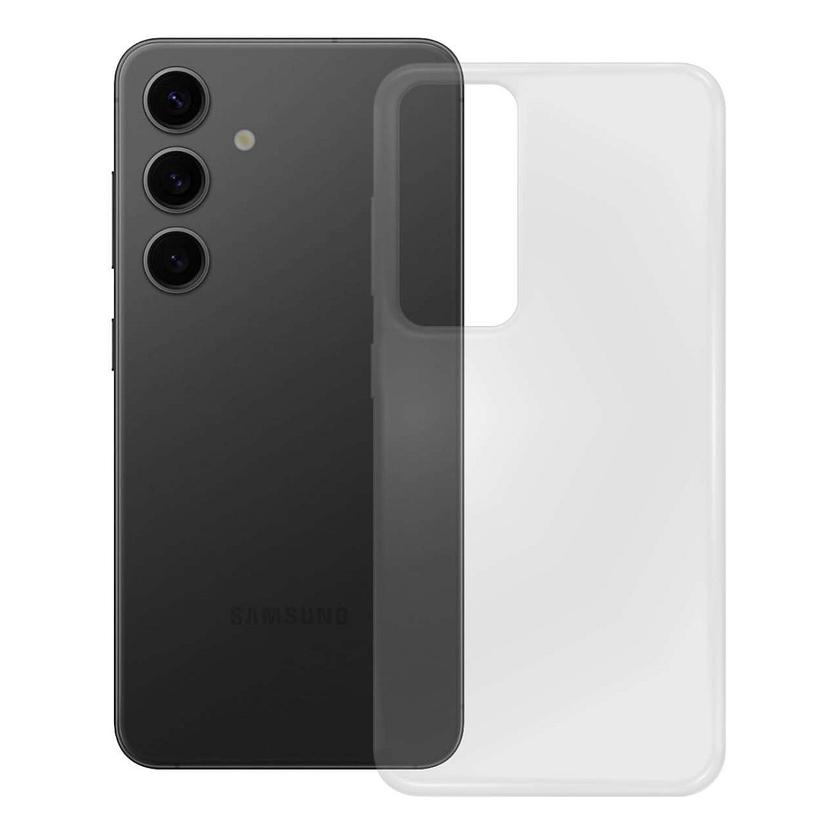 PEDEA Soft TPU Case fr Samsung Galaxy S25+ 5G, transparent