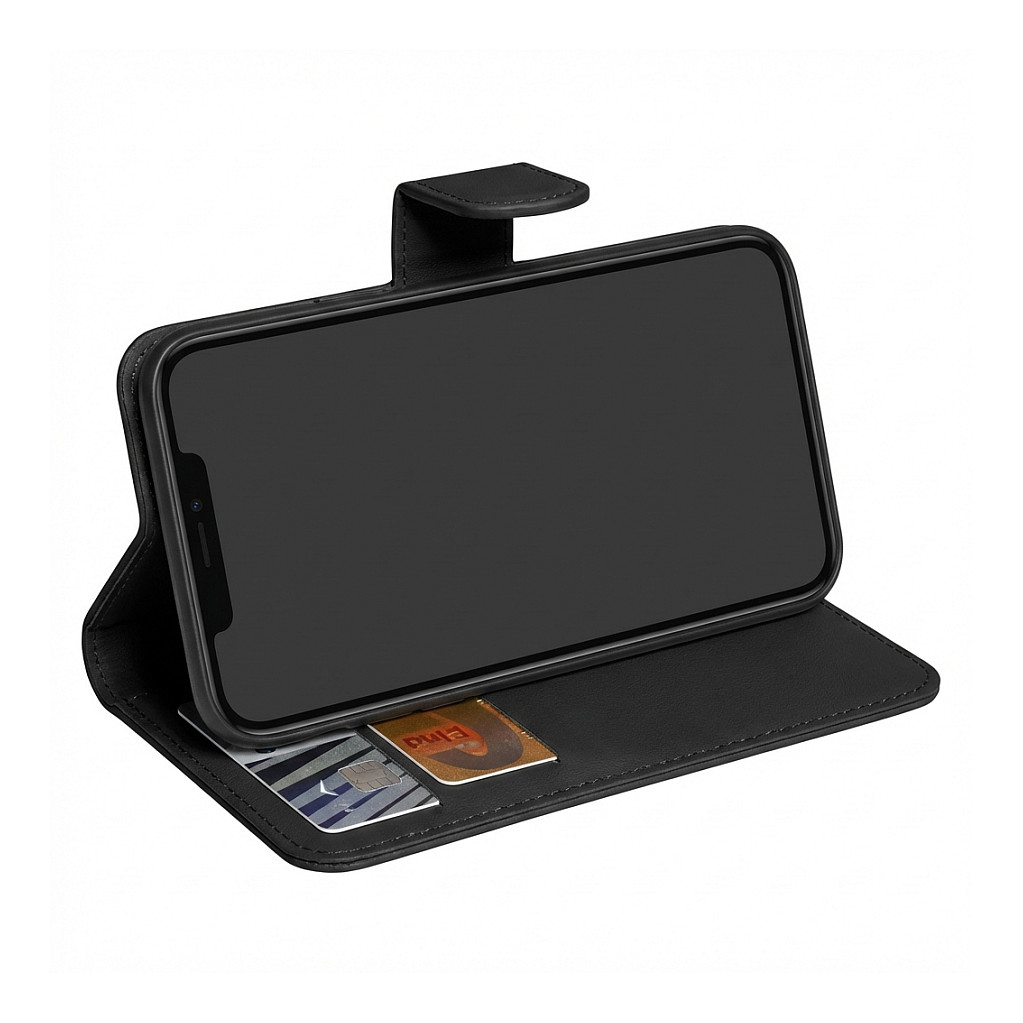 PEDEA Book Cover Classic fr Apple iPhone 17 Air, schwarz