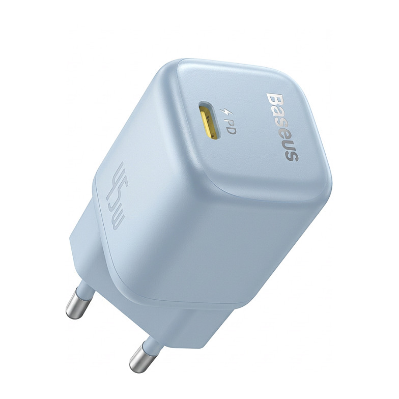 Baseus PicoGo GaN Ladegert 45W EU Blau