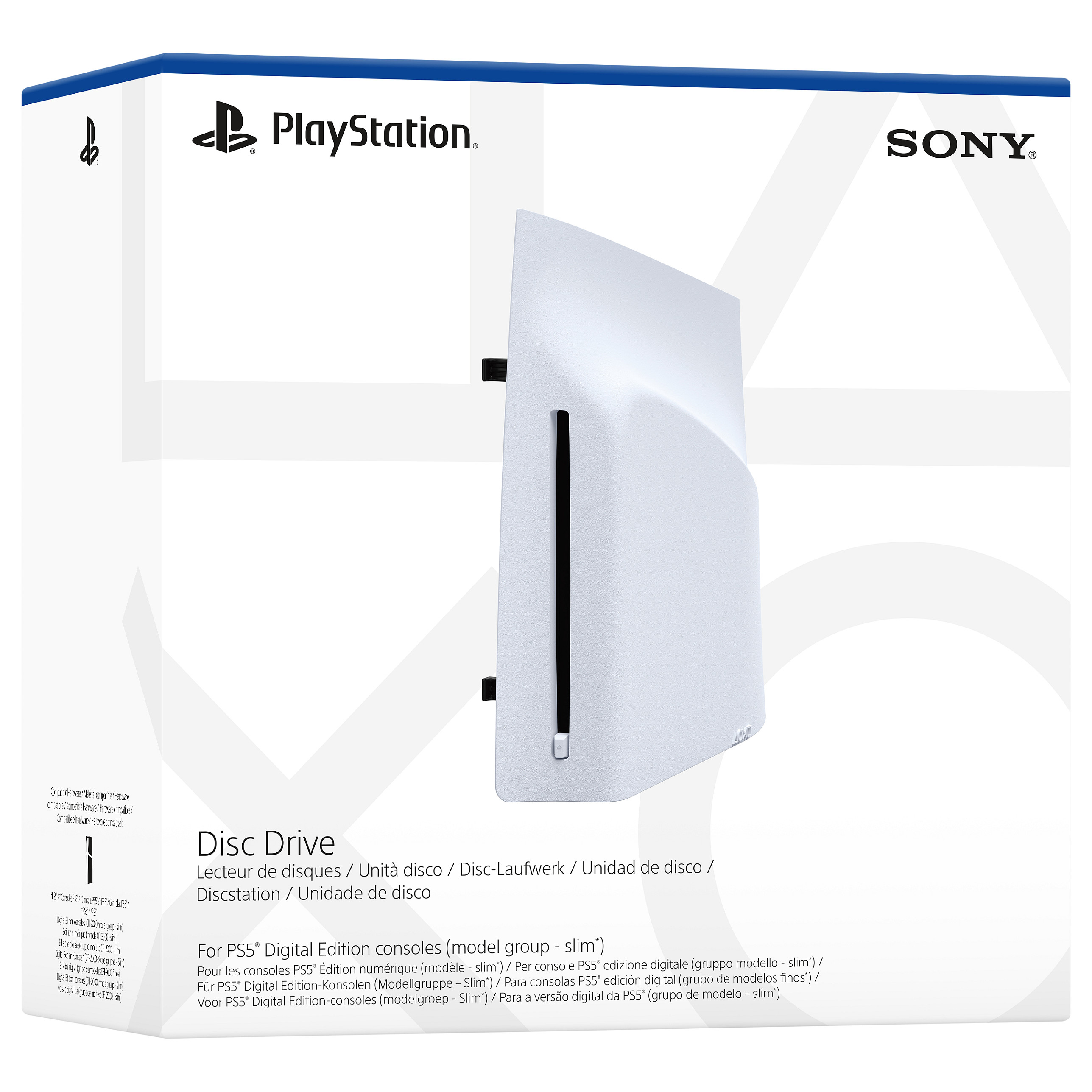 PlayStation 5 Disc Laufwerk - Disc Laufwerk für PlayStation 5 Konsolen ohne Laufwerk (für Modellgruppe Slim Pro)