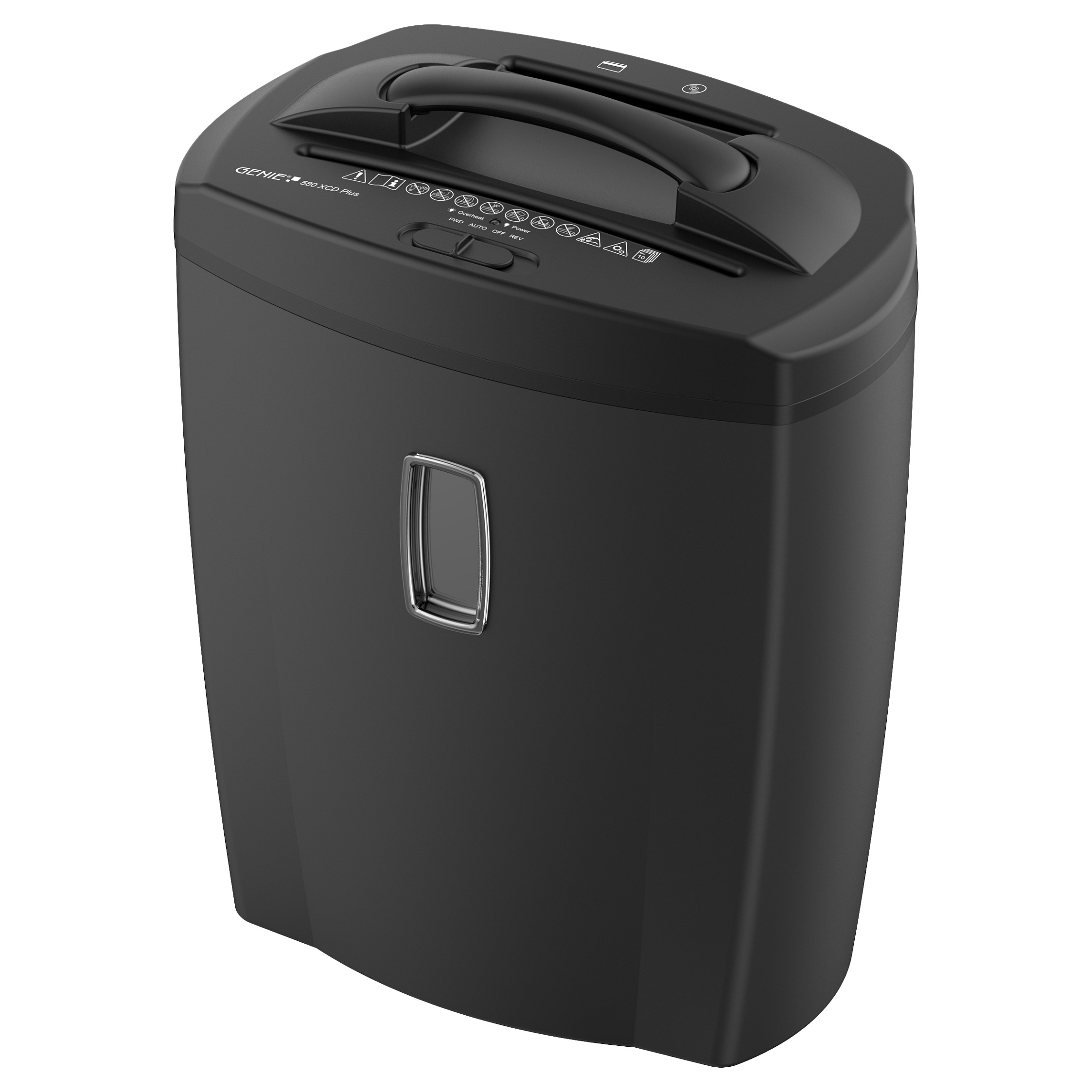 GENIE Aktenvernichter 580 XCD Plus schwarz