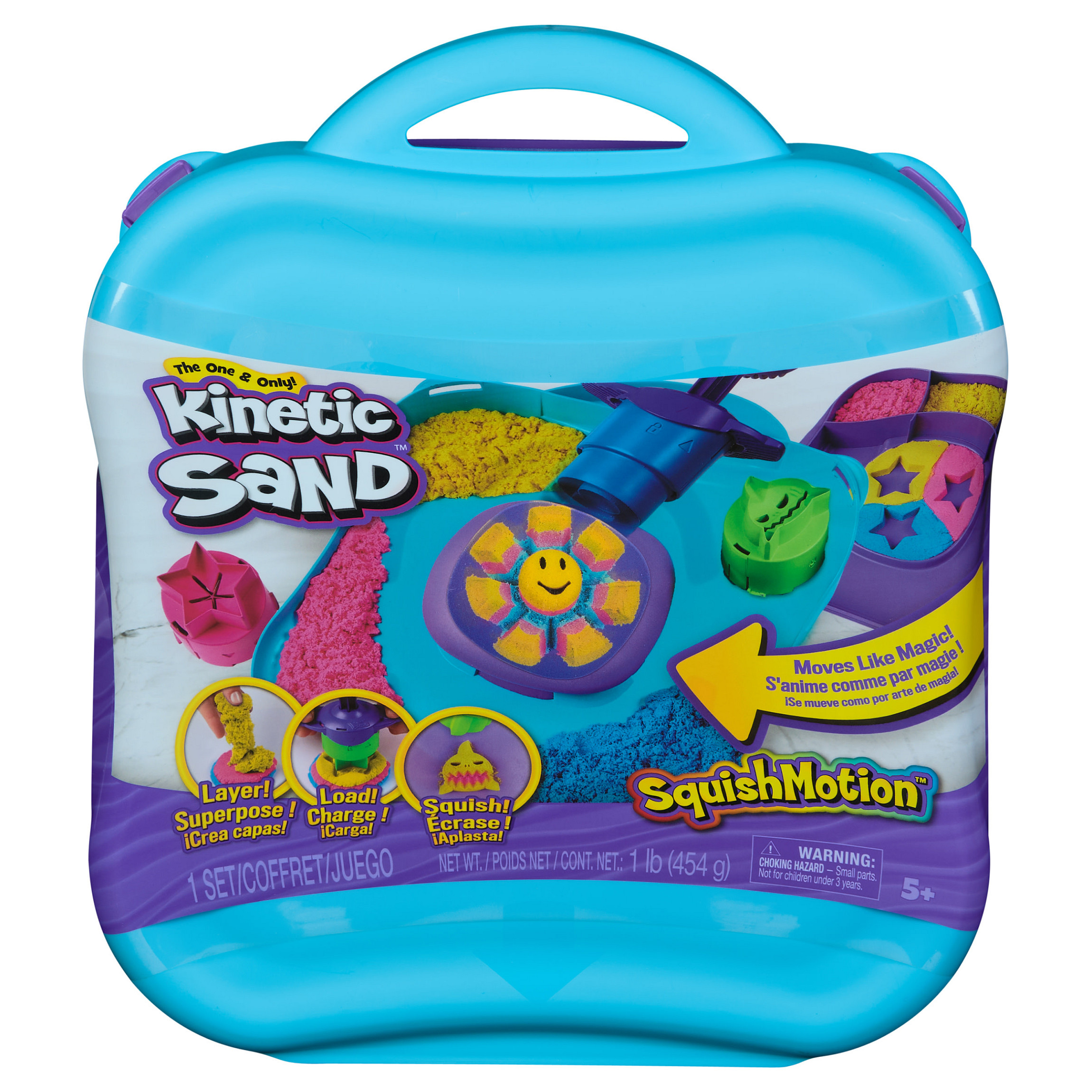 Spinmaster Kinetic Sand - Squishy Spa Spielset (453 Gramm Sand)