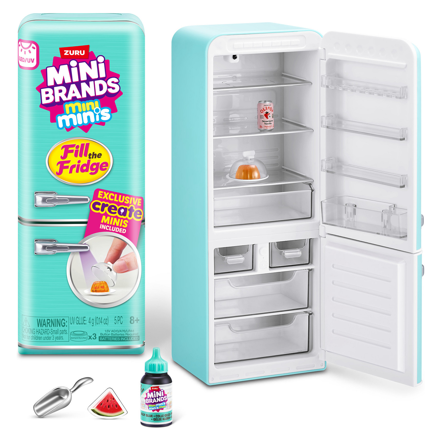 ZURU Mini Brands - mini minis Fill the Fridge Playset