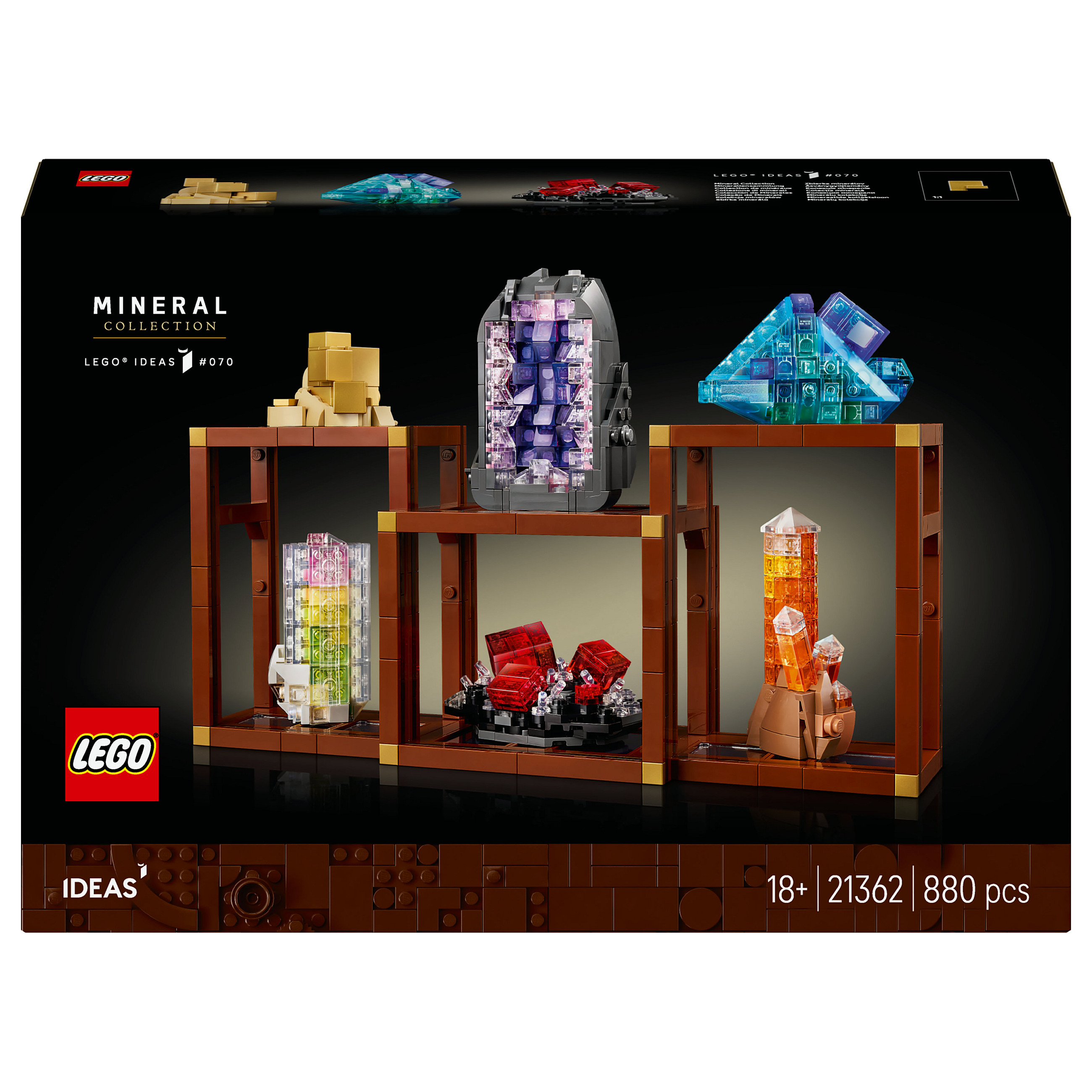 LEGO 21362 Ideas Mineraliensammlung