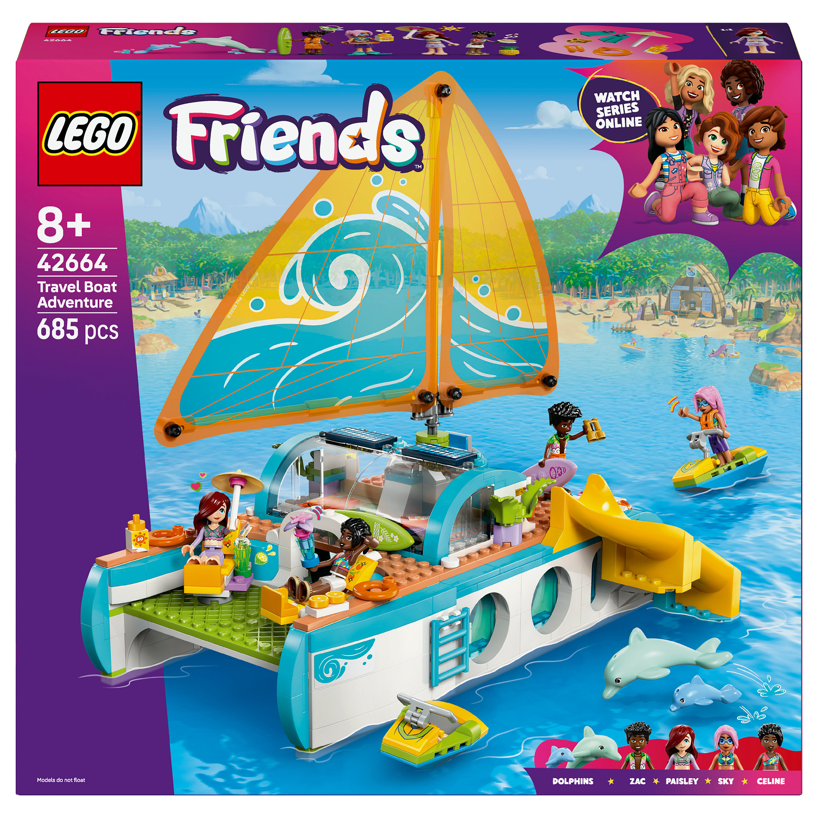 LEGO 42664 Friends Segelabenteuer