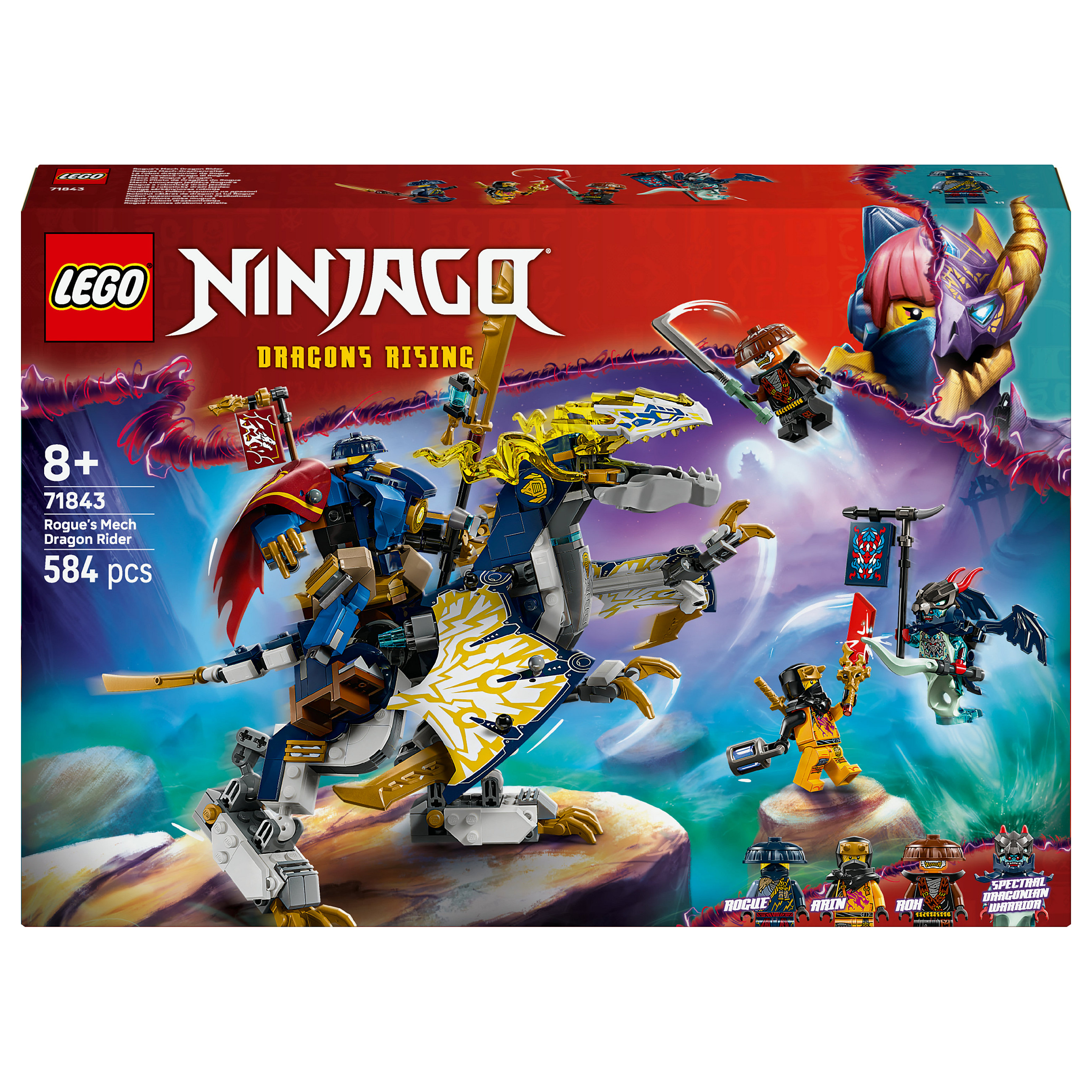 LEGO 71843 Ninjago Rogues Mech-Drachenreiter