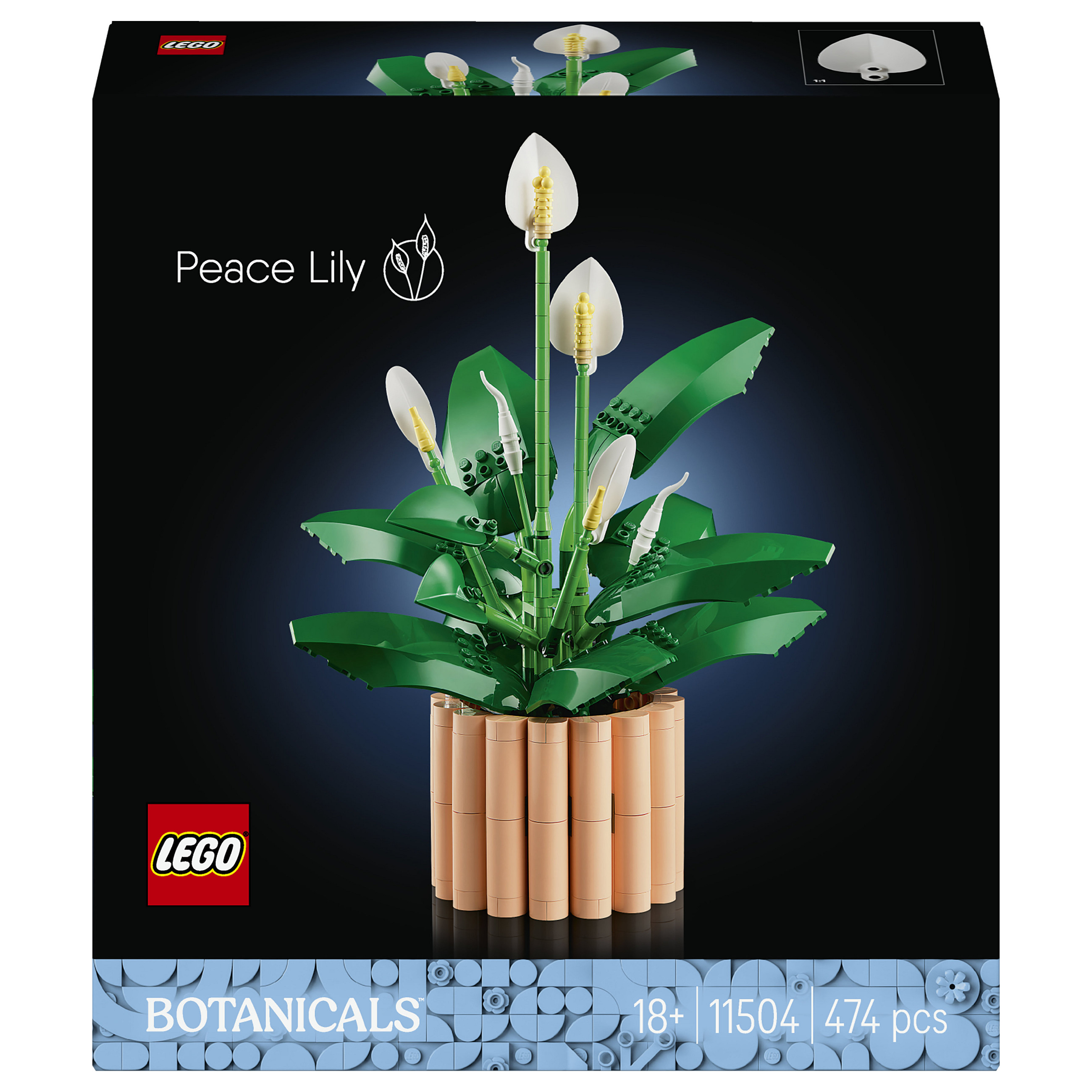 LEGO 11504 Botanicals Friedenslilie