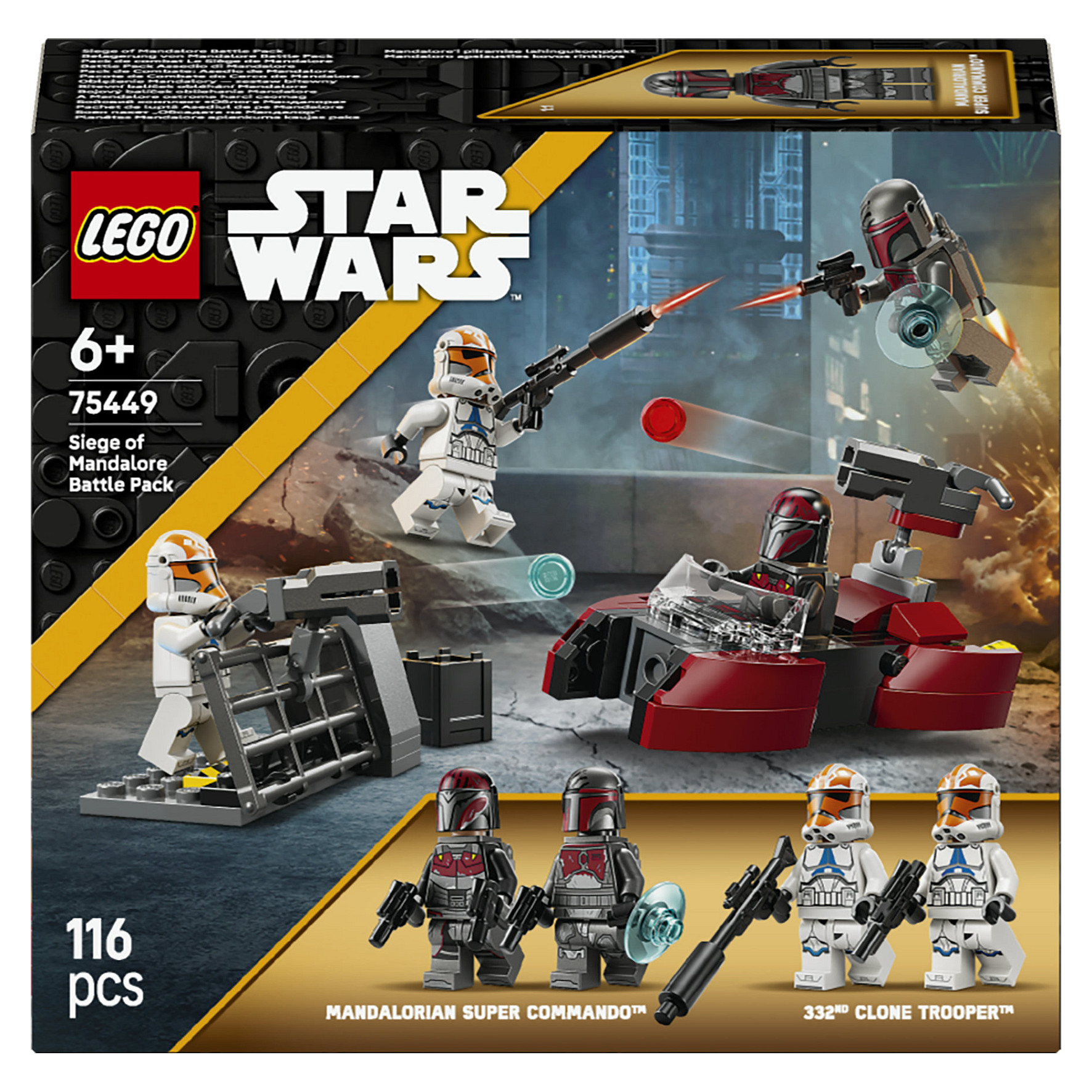 LEGO 75449 Star Wars Belagerung von Mandalore Battle Pack