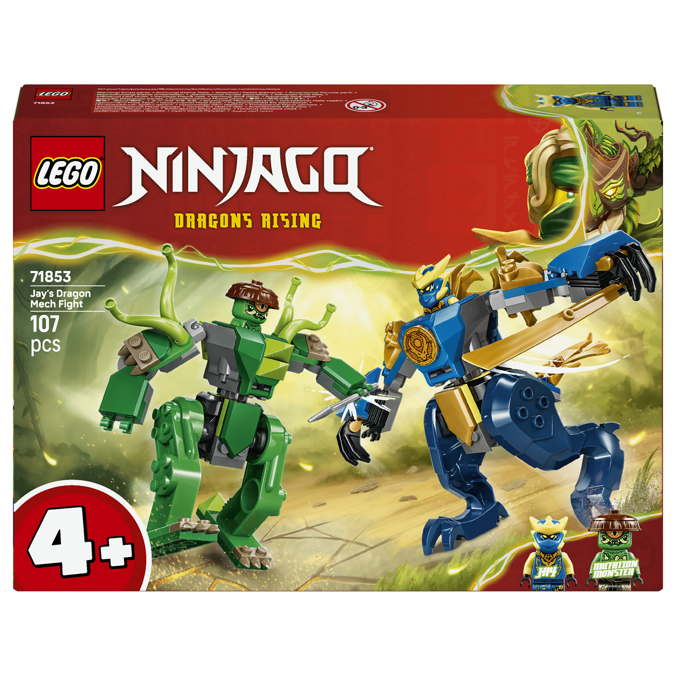 LEGO 71853 Ninjago Duell mit Jays Drachen-Mech