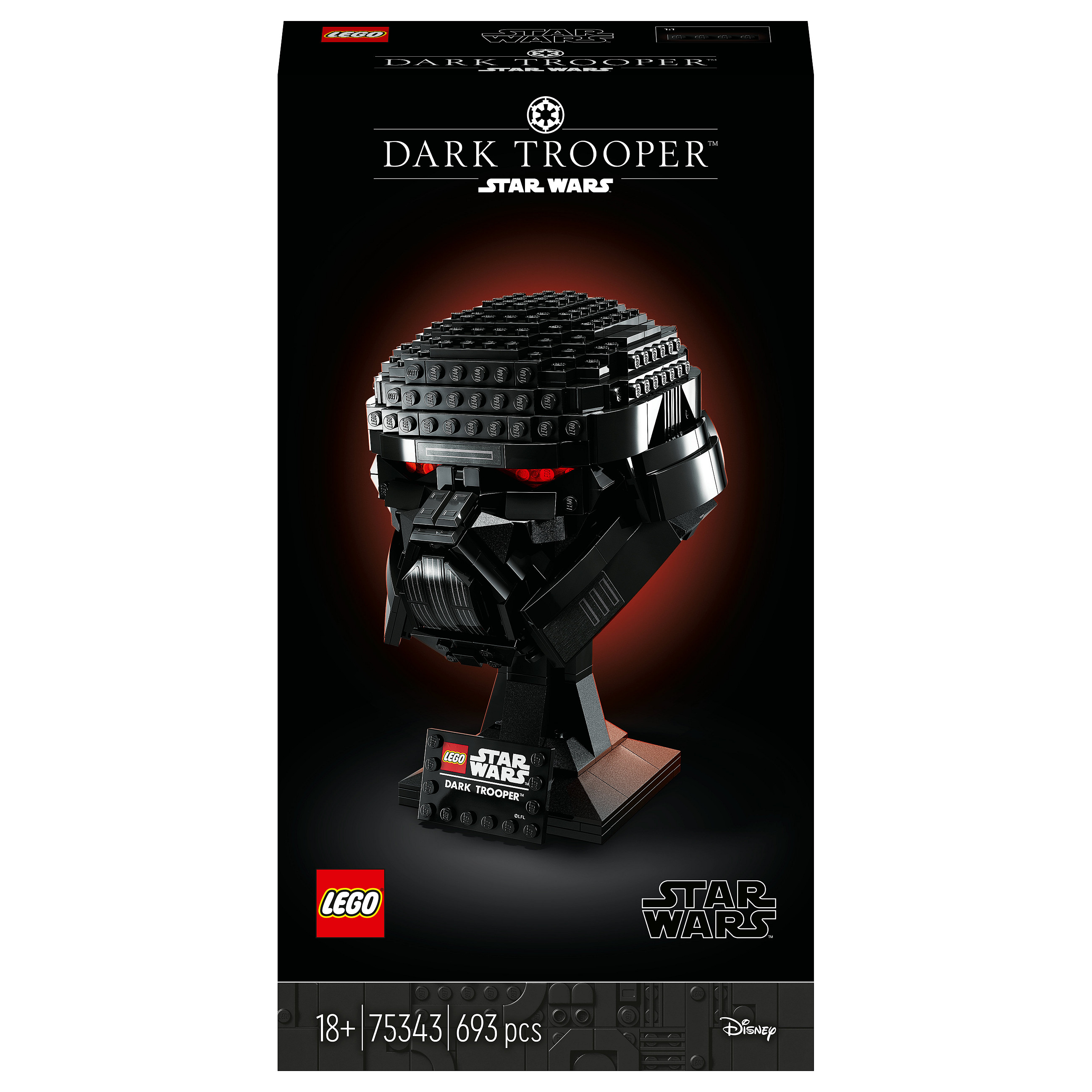 LEGO Star Wars Dark Trooper Helm (75343)