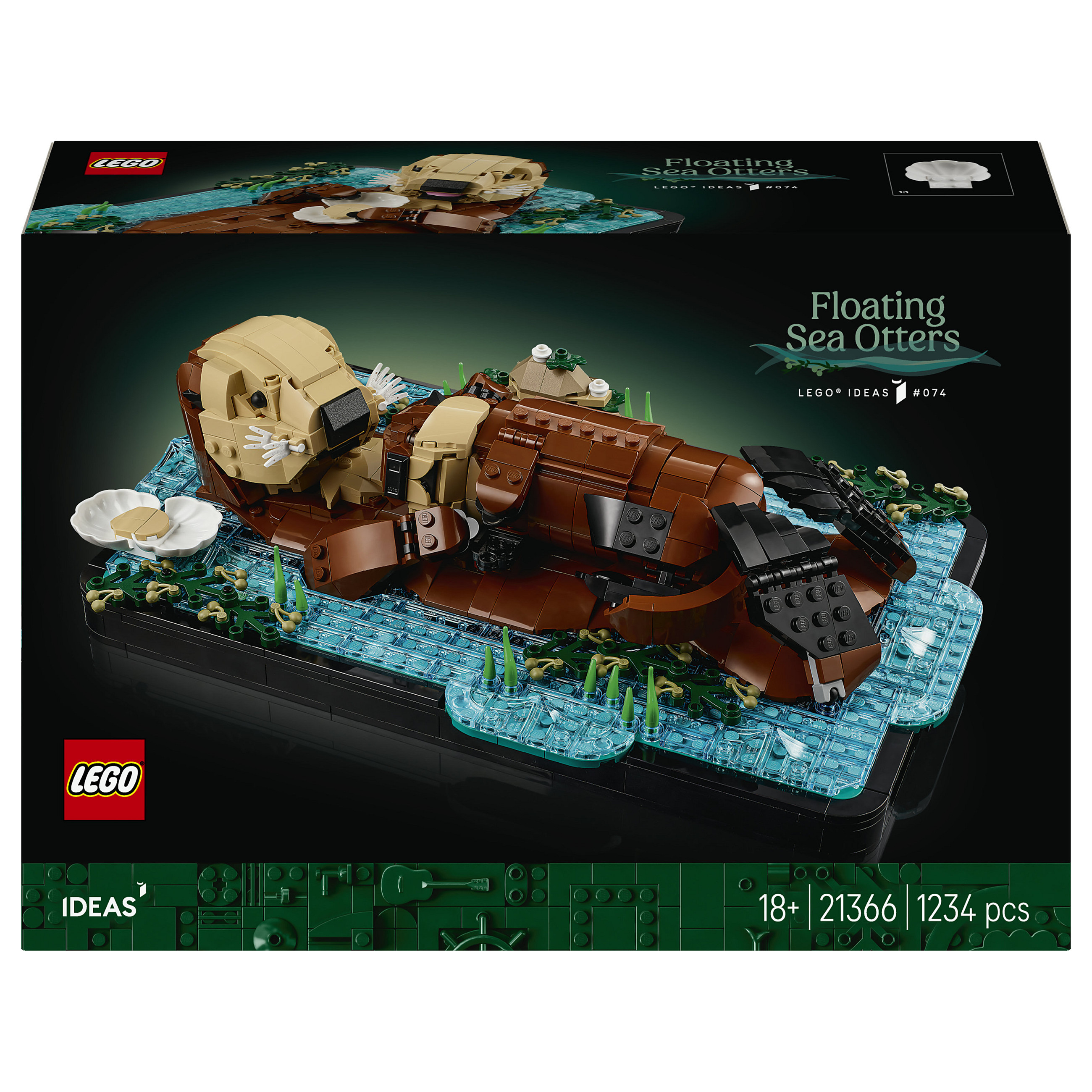 LEGO 21366 Ideas Schwimmende Otter