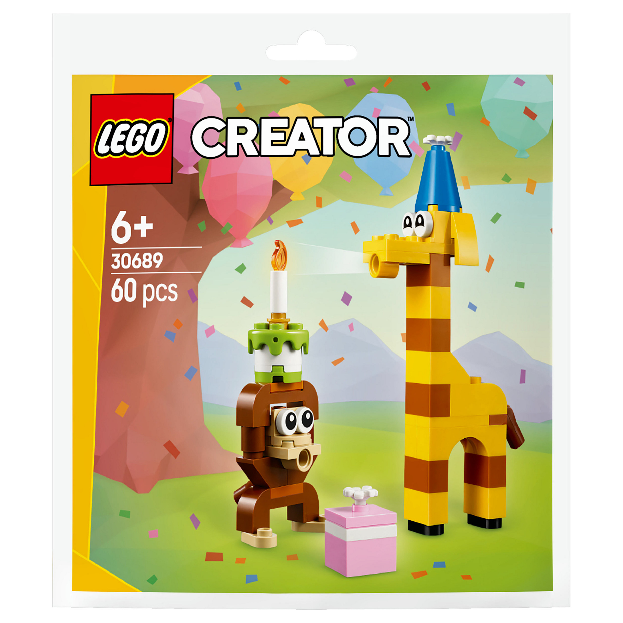 LEGO 30689 Creator Geburtstagspartytiere (Polybag)