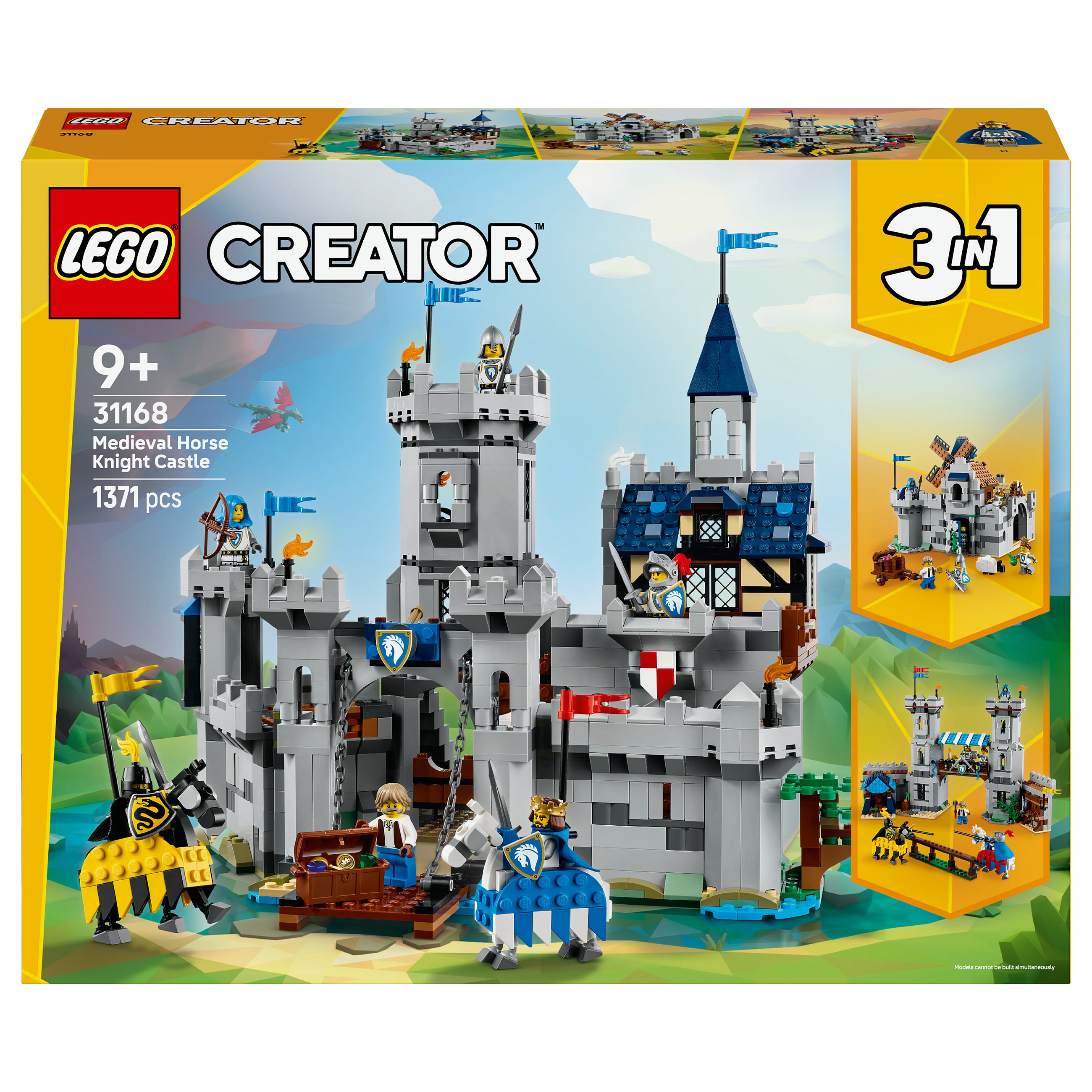 LEGO 31168 Creator 3-in-1 Ritterburg im Mittelalter