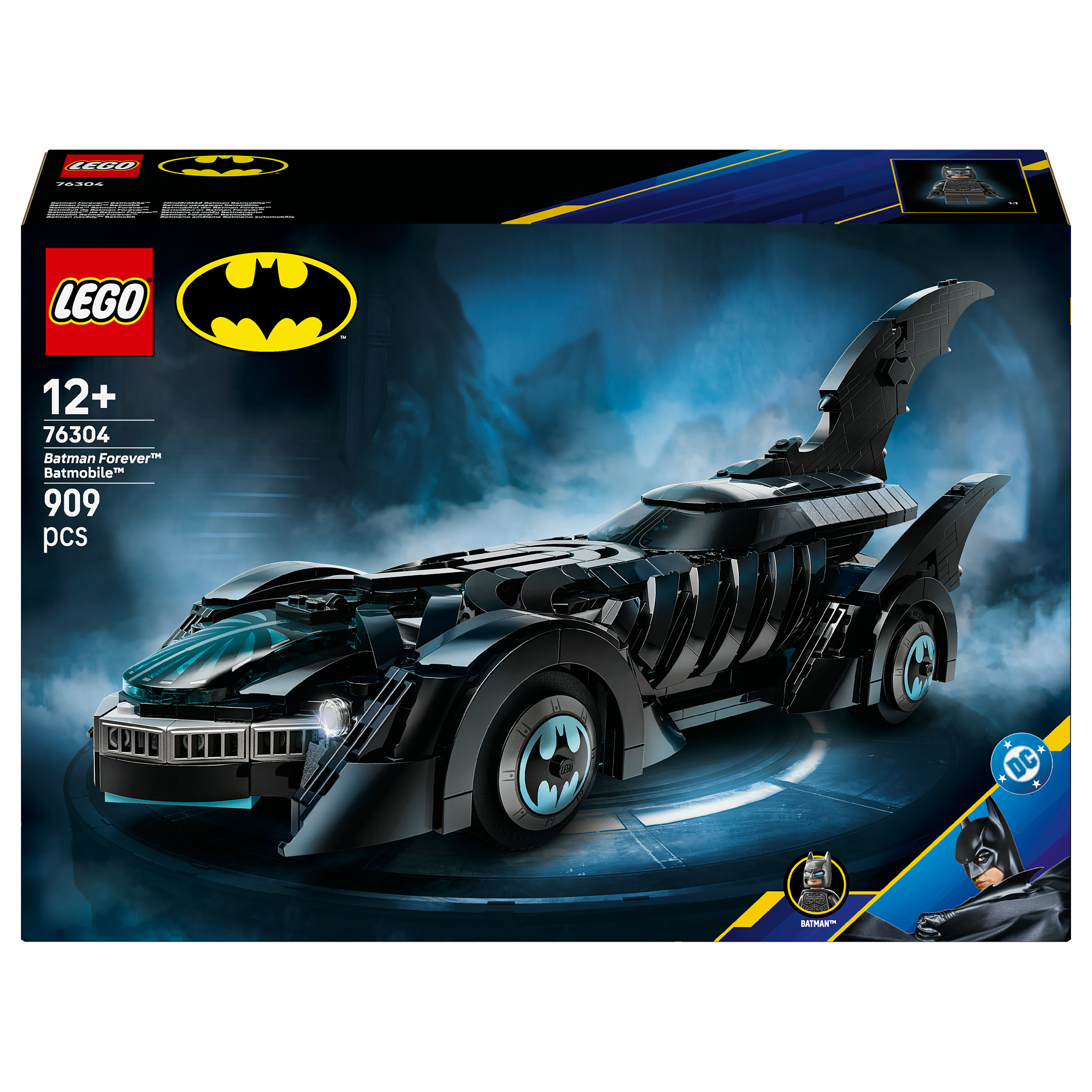 LEGO 76304 DC Super Heroes Batman Forever Batmobil