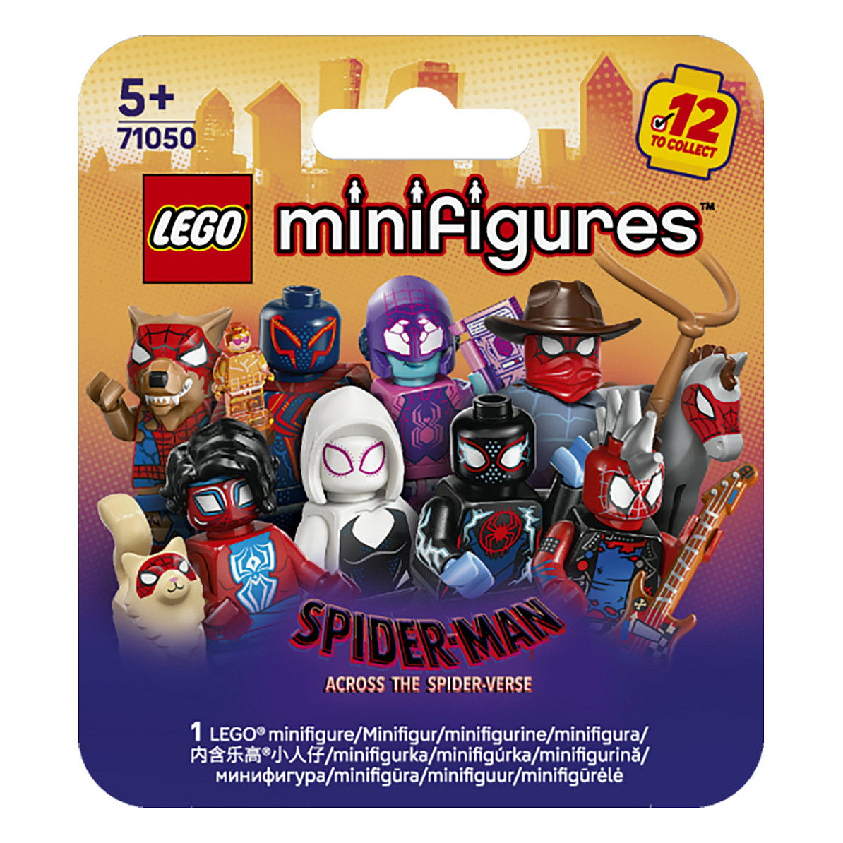 LEGO 71050 Minifigures Spider Man: Across the Spider-Verse (sortierter Artikel, eine Figur)