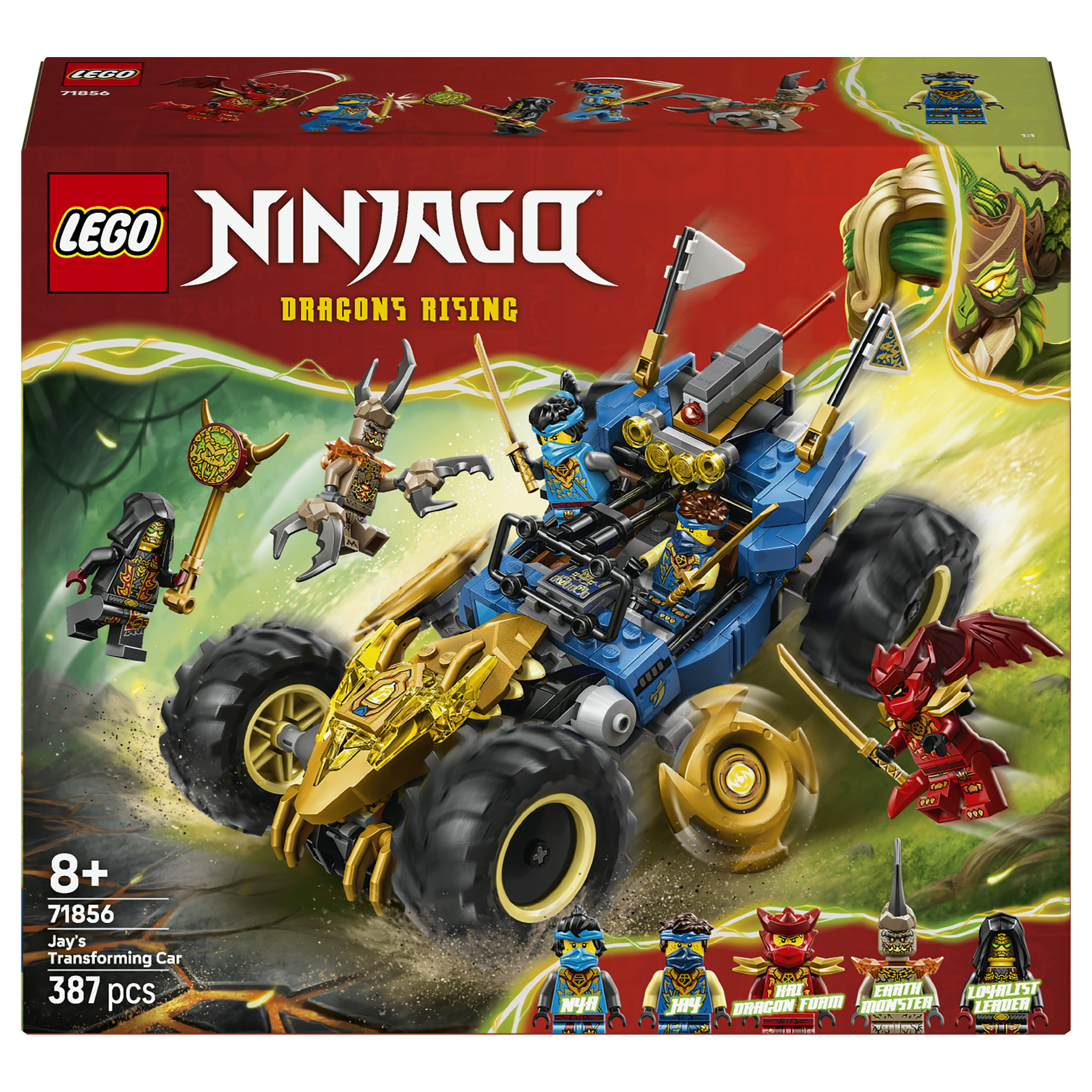 LEGO 71856 Ninjago Jays Transformationsflitzer