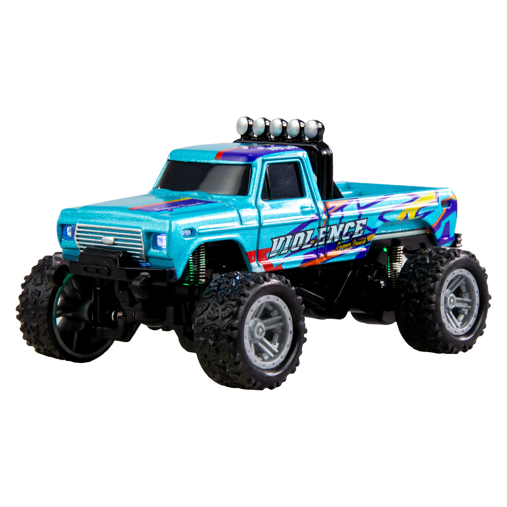 Amewi RC Monstertruck DieCast 1:64 RTR blau /6+