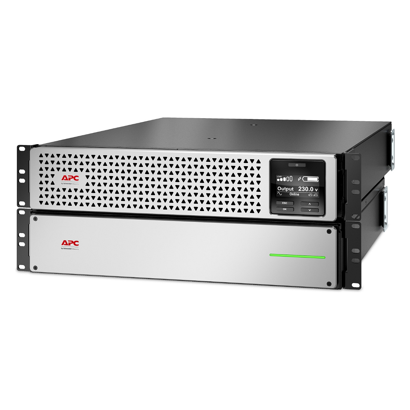 APC SRTL3000RM4UXLI APC Smart-UPS On-Line, 3kVA, Lithium-Ionen, Rackmontage 4HE,