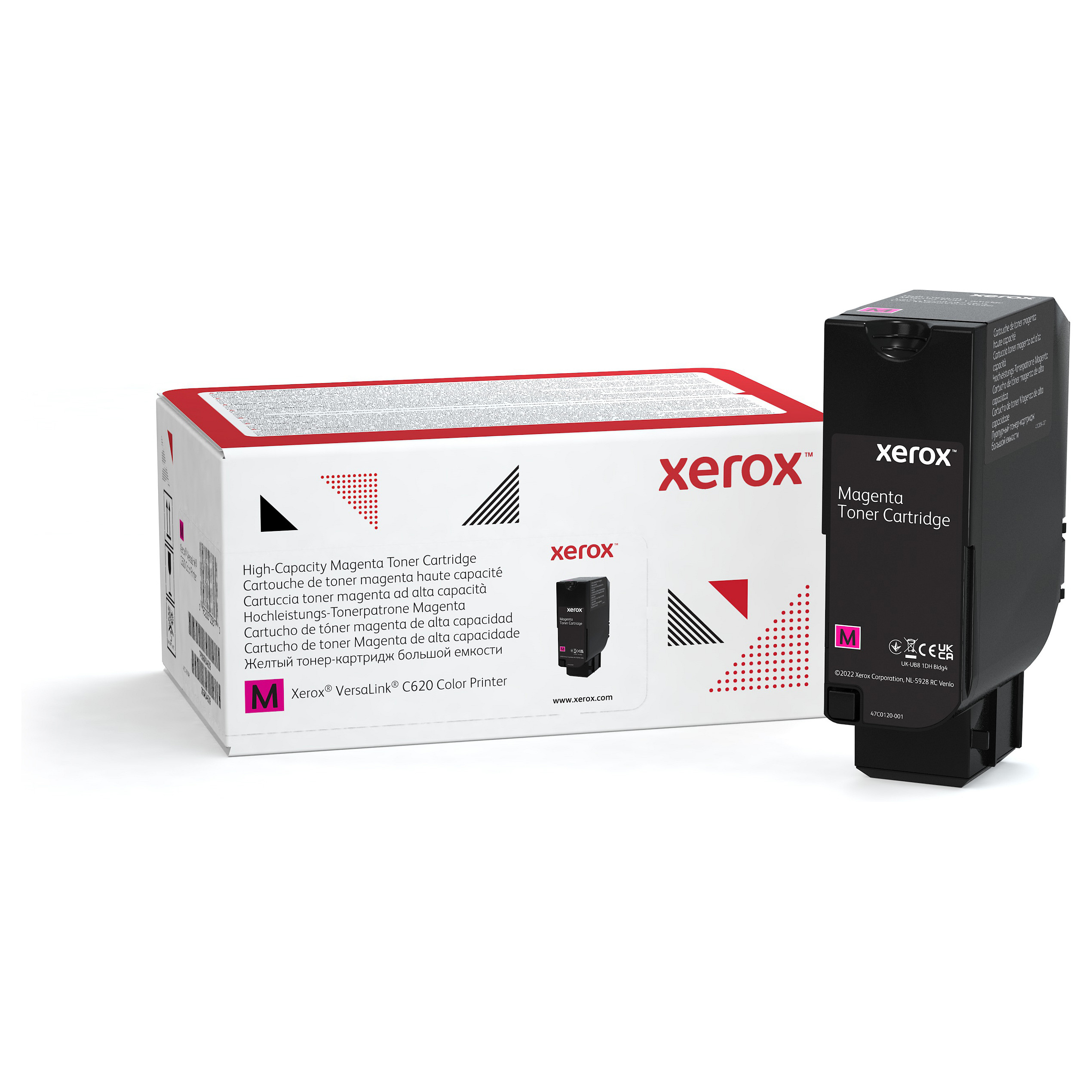 XEROX Toner magenta HC f. C620 ca. 12.000 S.