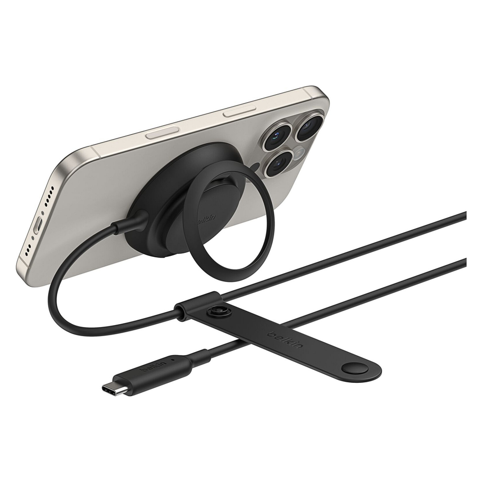 Belkin UltraCharge Ladepad Qi2 25W ohne Netzteil sw WIA014hqBK