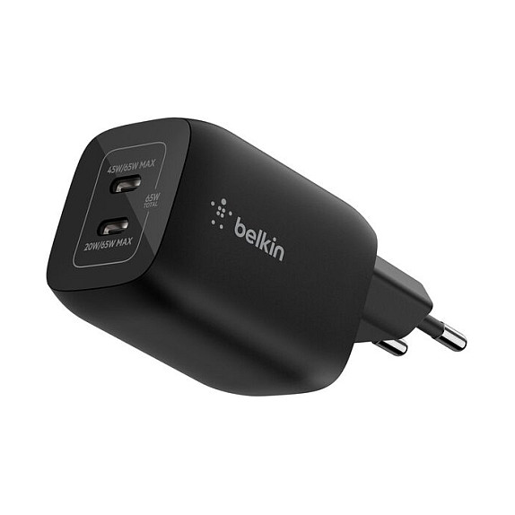 Belkin Gaming USB-C Ladegert 65 Watt, GaN schwarz ENA007kqBK