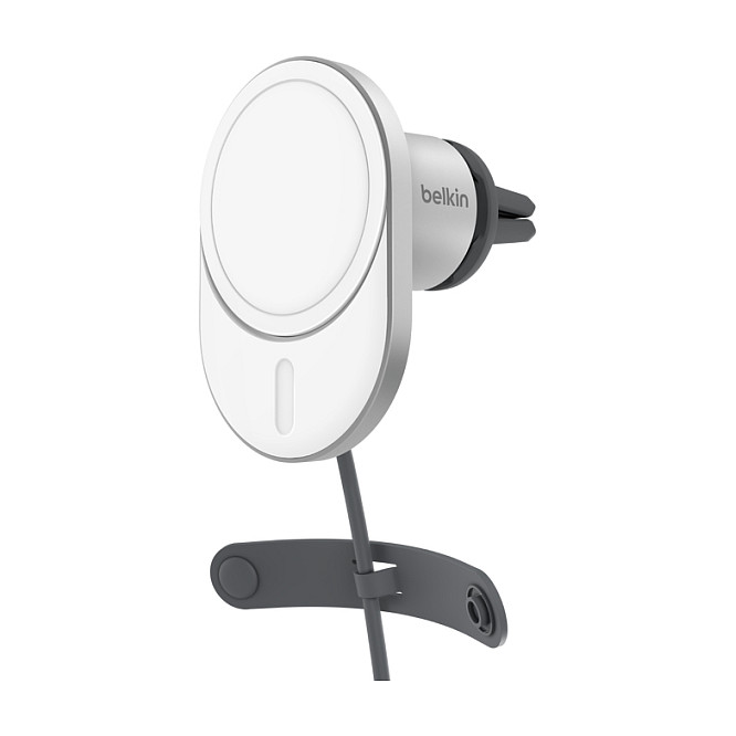 Belkin Magn.kabelloses Kfz-Lade- gert Qi2(15W),incl.20W Netzteil