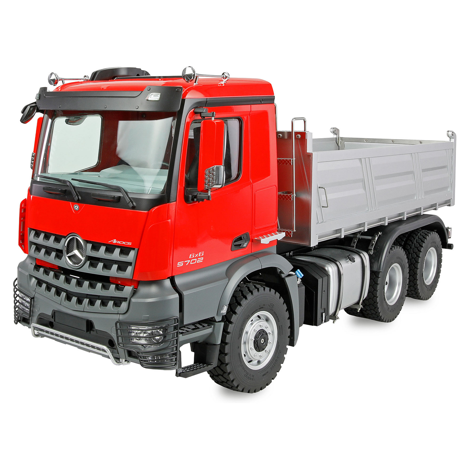 Amewi Mercedes-Benz Arocs Muldenkipper 6x6 1:14 RTR rot 14+
