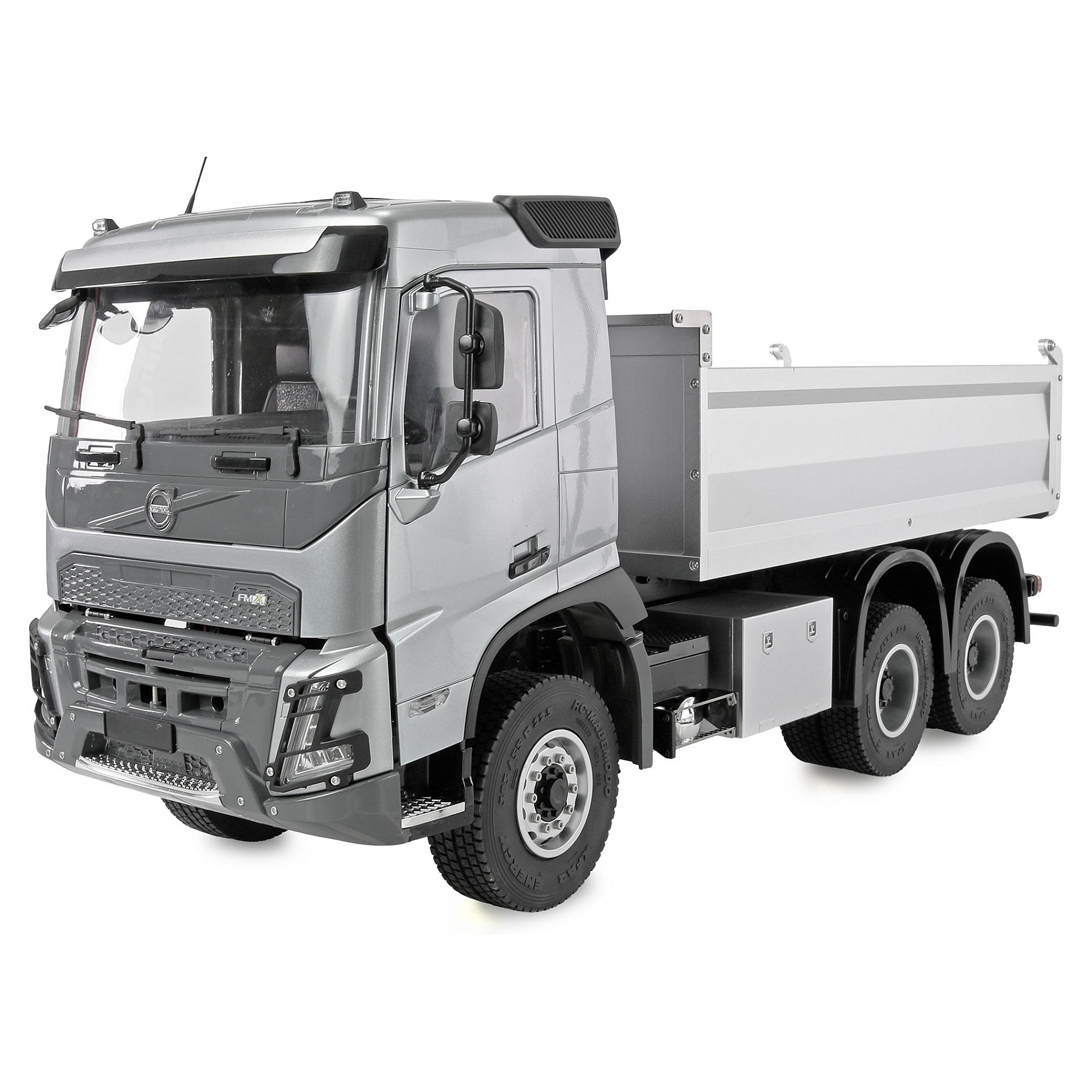 Amewi Volvo FMX E015 Muldenkipper 6x4 1:14 RTR silber 14+