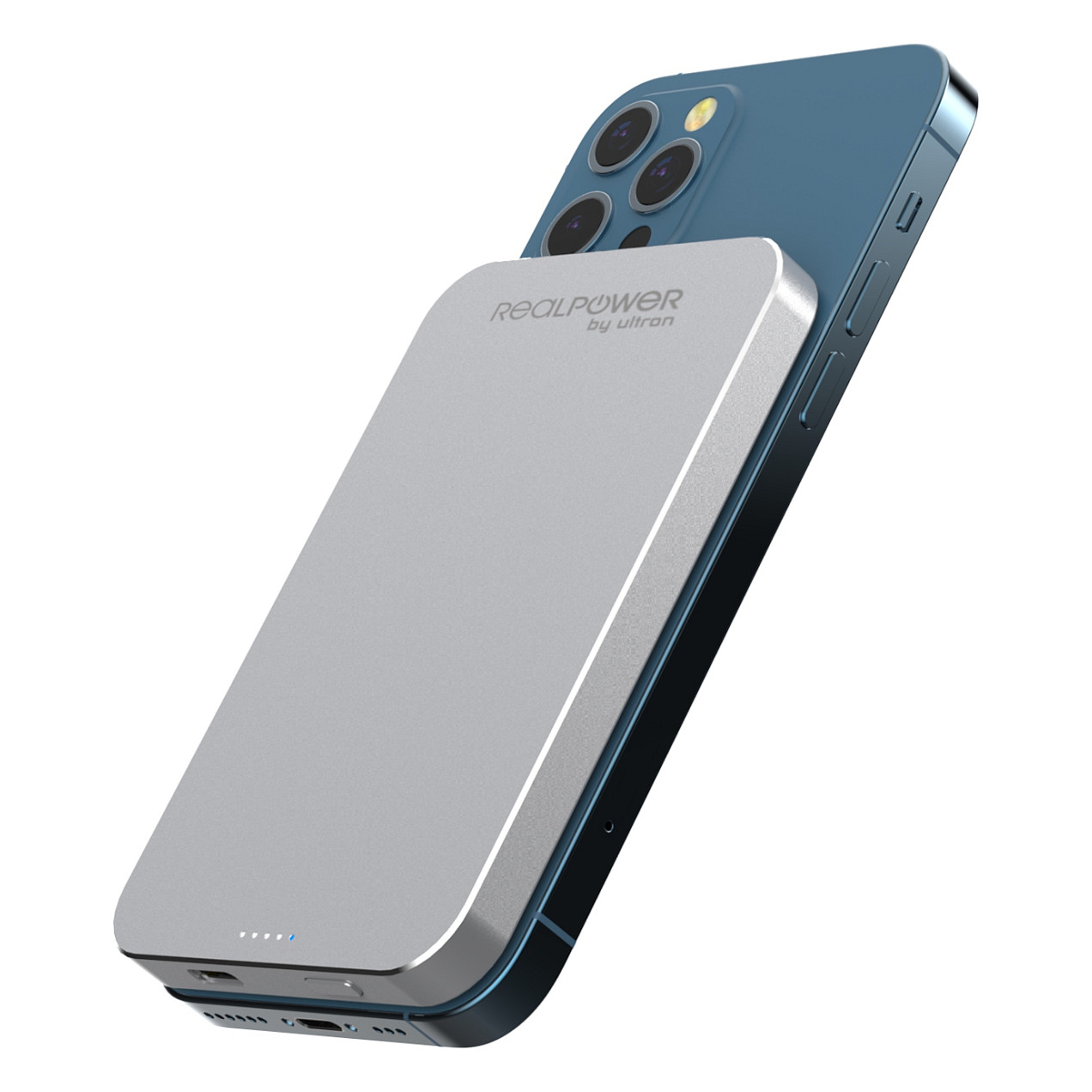 RealPower Powerbank PB-5000 MAG silber 5.000mAh