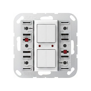 Jung A 52931 ST KNX Tastsensor-Modul Universal, 3fach, F50, Serie AS/A