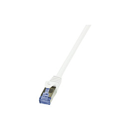 Logilink Patchkabel mit Cat7-Rohk. Primel. S/FTP weiß 1,00m
