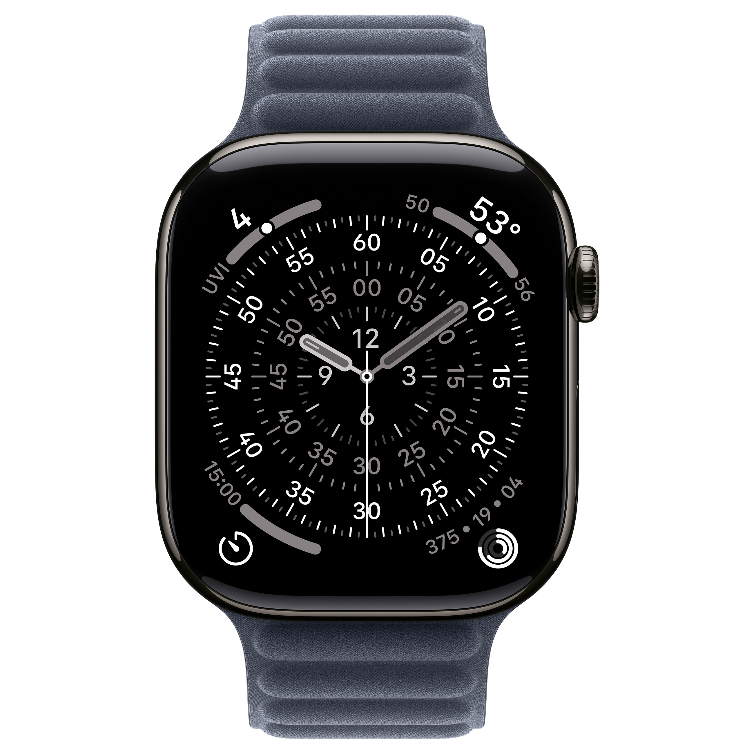 Armband mit Magnetverschluss, Navy, 46mm, M/L (165-205 mm Umfang)