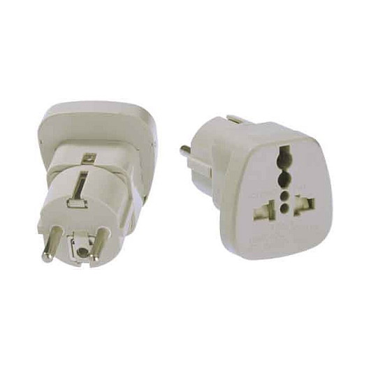 BACHMANN Netzstecker Adapter, Schutzkontaktstecker-Weltweit