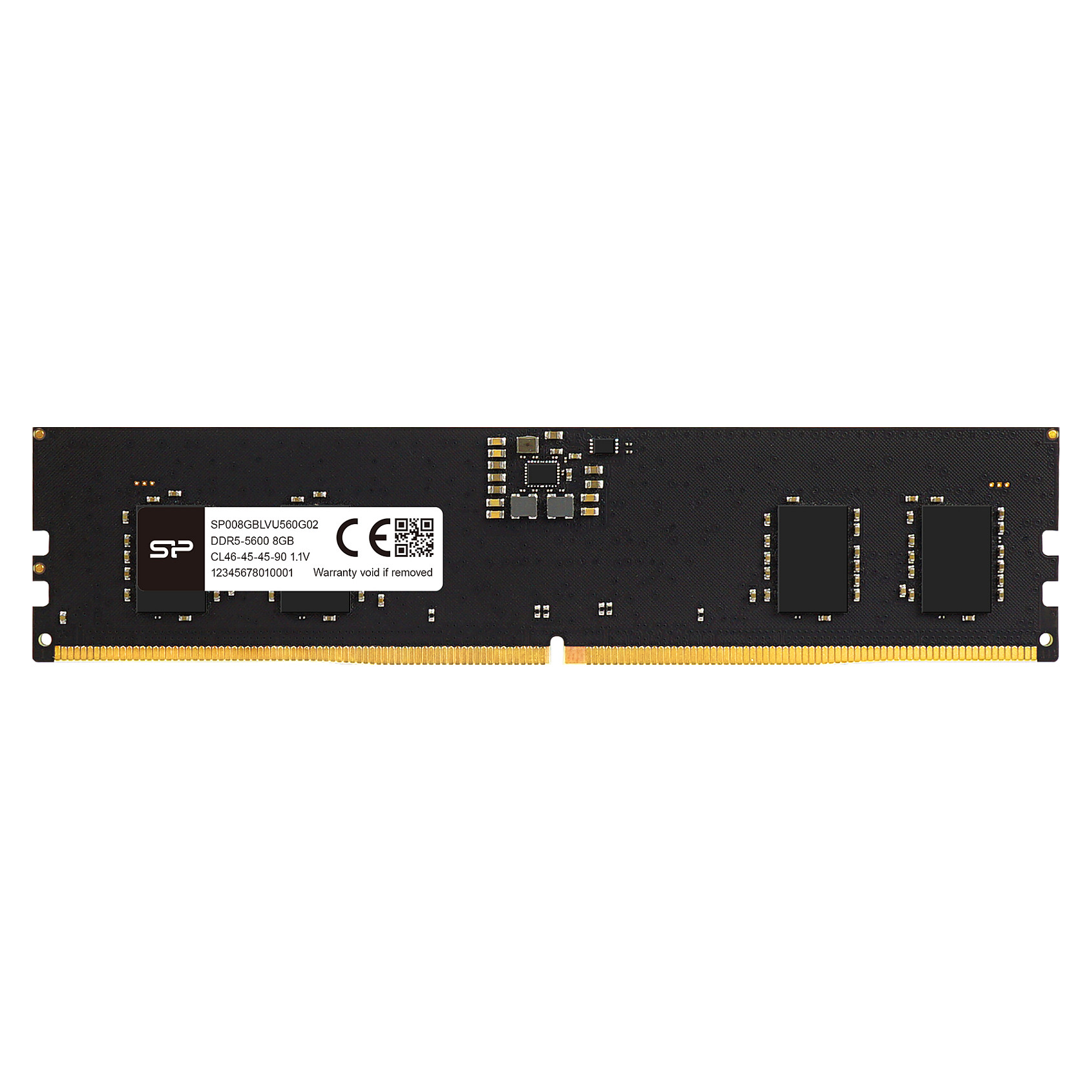 16GB Silicon Power DIMM 5600Mhz CL46 (Black)