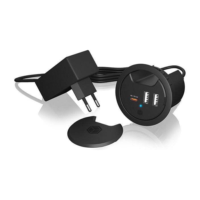 BOX USB Tischladegerät mit Power Delivery & Quick Charge