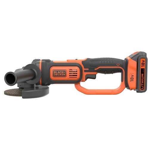 Black&Decker Akku-Winkelschl. 125mm. 18V.o Akk u.LG BCG720N