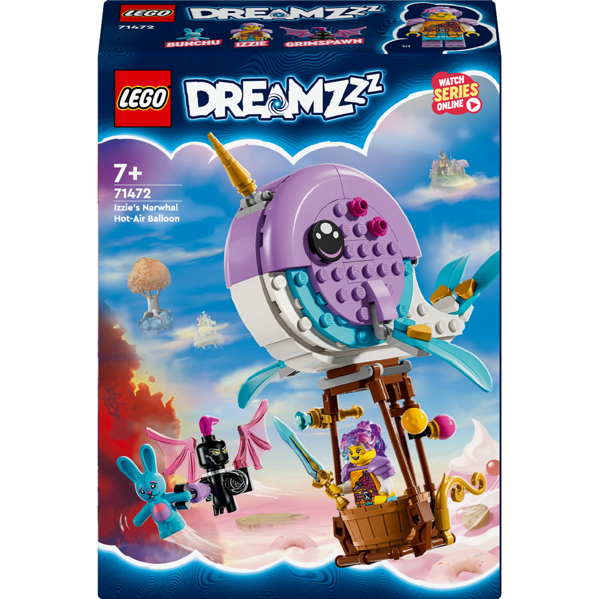 LEGO Dreamzz Izzies Narwal-Heißluftballon