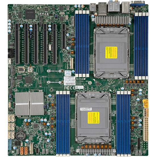 Supermicro X12DAI-N6/2x LGA-4189/16x DDR4/2x 1GbE LAN/incl. OOB Lizenz