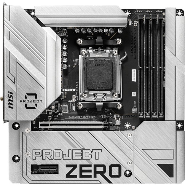 MSI B650M PROJECT ZERO (B650.AM5.mATX.DDR5)