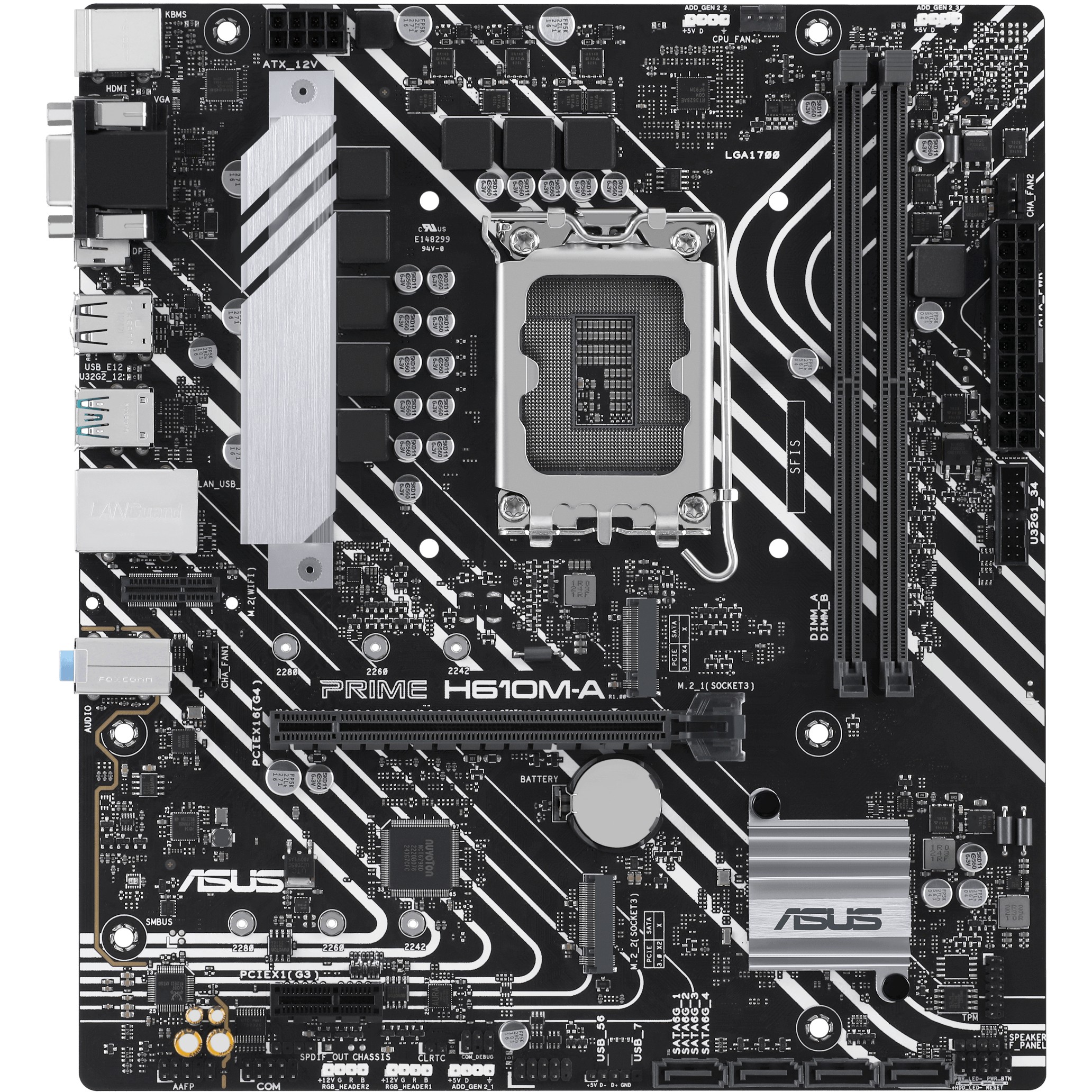 ASUS PRIME H610M-A-CSM (Intel.1700.DDR5.mATX)