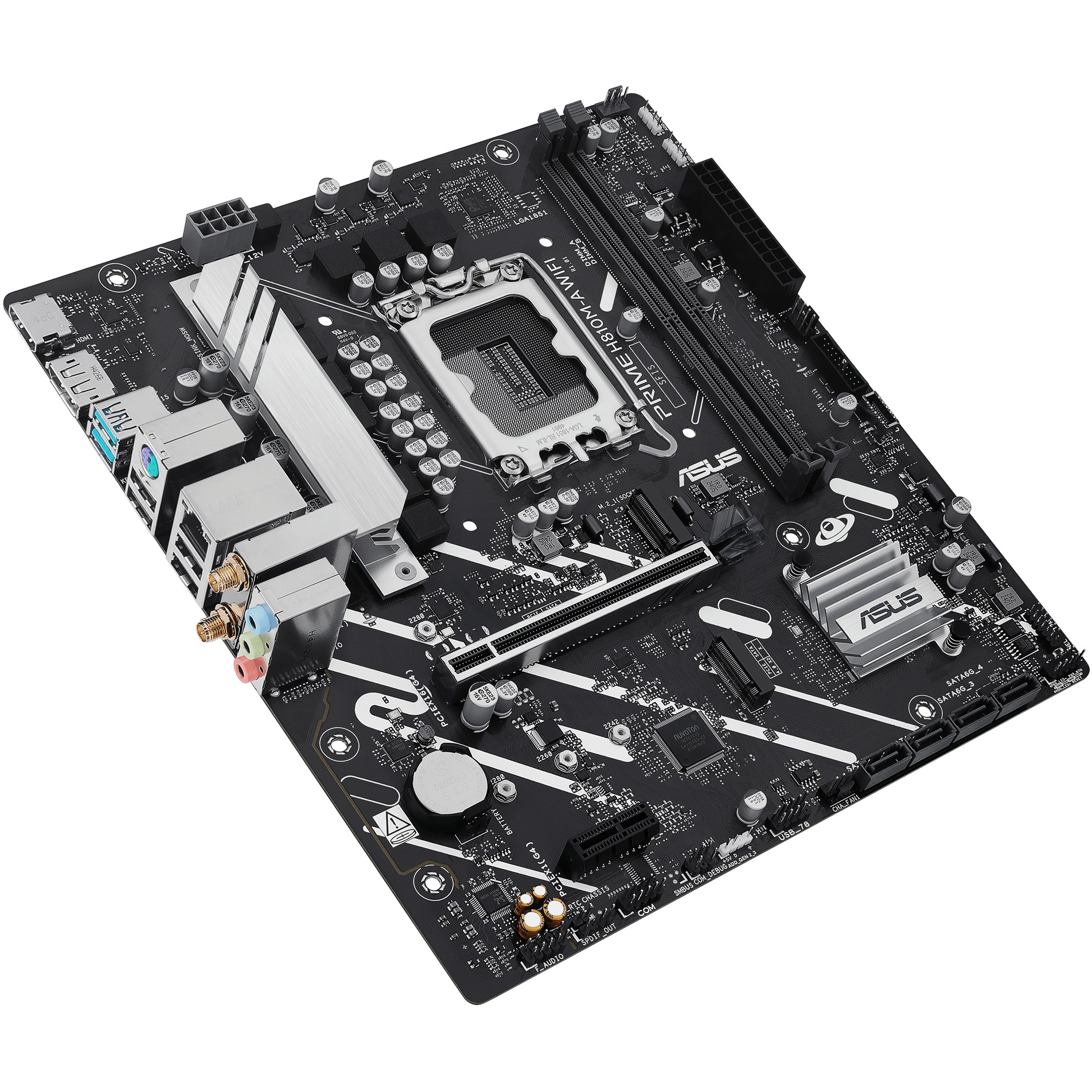 ASUS PRIME H810M-A WIFI (Intel.LGA1851.DDR5.mATX)
