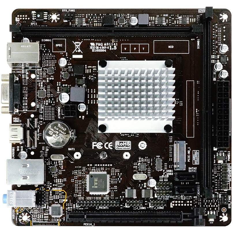 J4125NHU Celeron J4125.mITX.DDR4