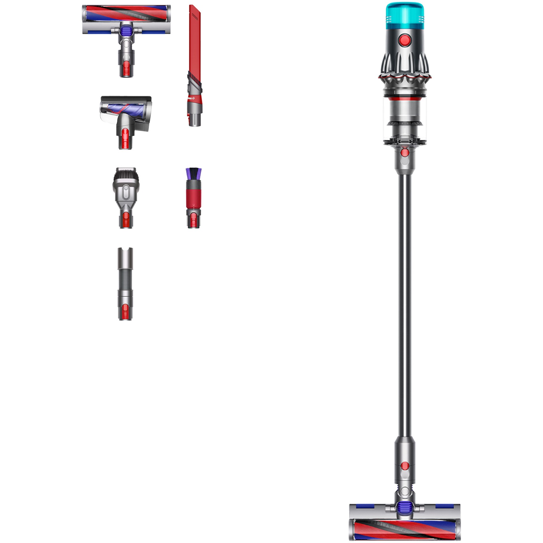 Dyson V12 Origin Kabelloser Staubsauger (Grau/Nickel)