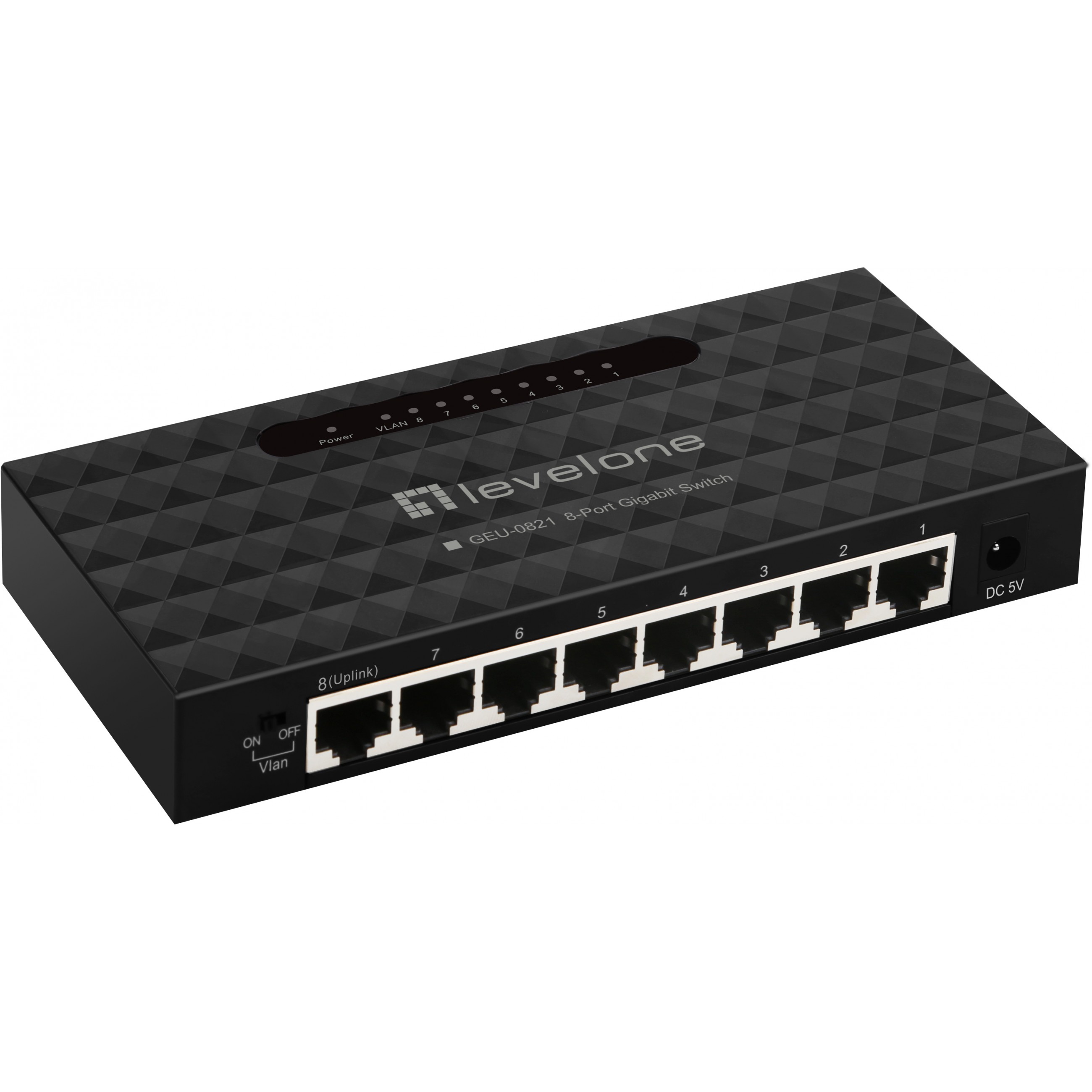 Switch 8x GE GEU-0821 Kunststoff
