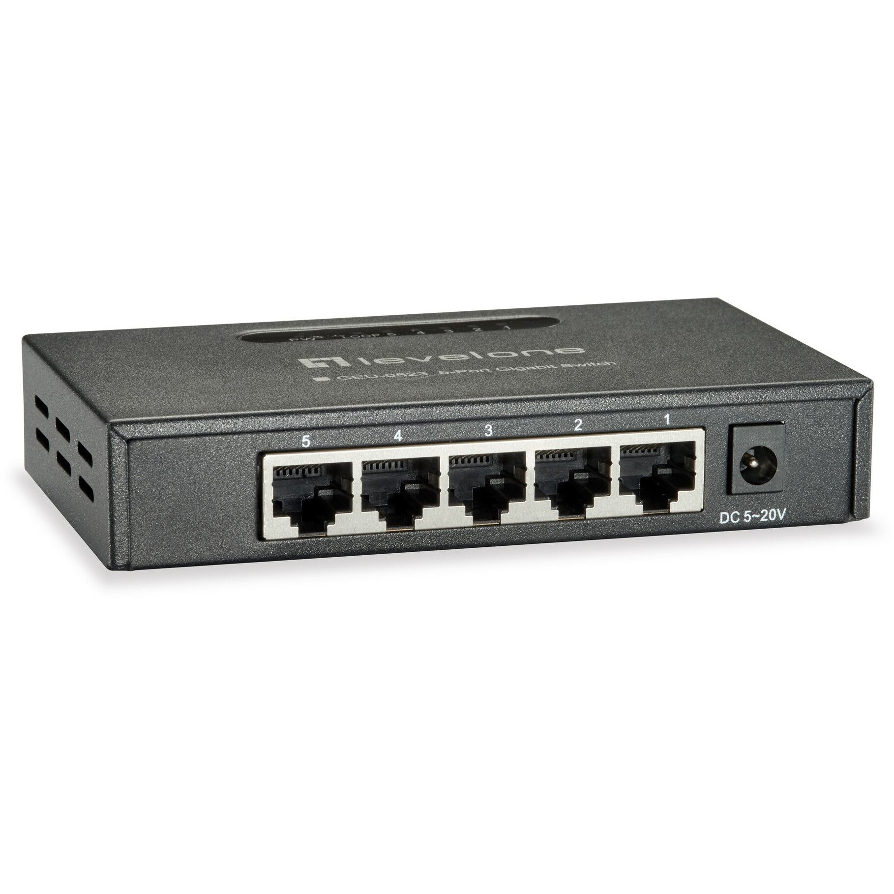 Switch 5x GE GEU-0523 Metall