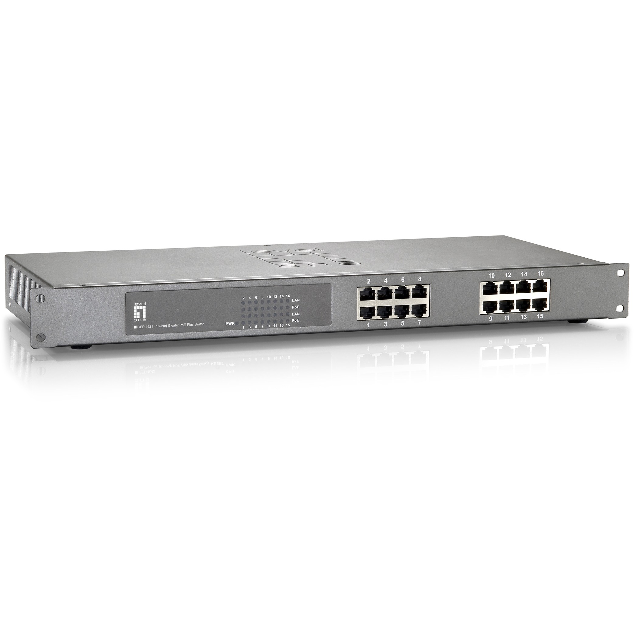 Switch 16x GE GEP-1621W250 19