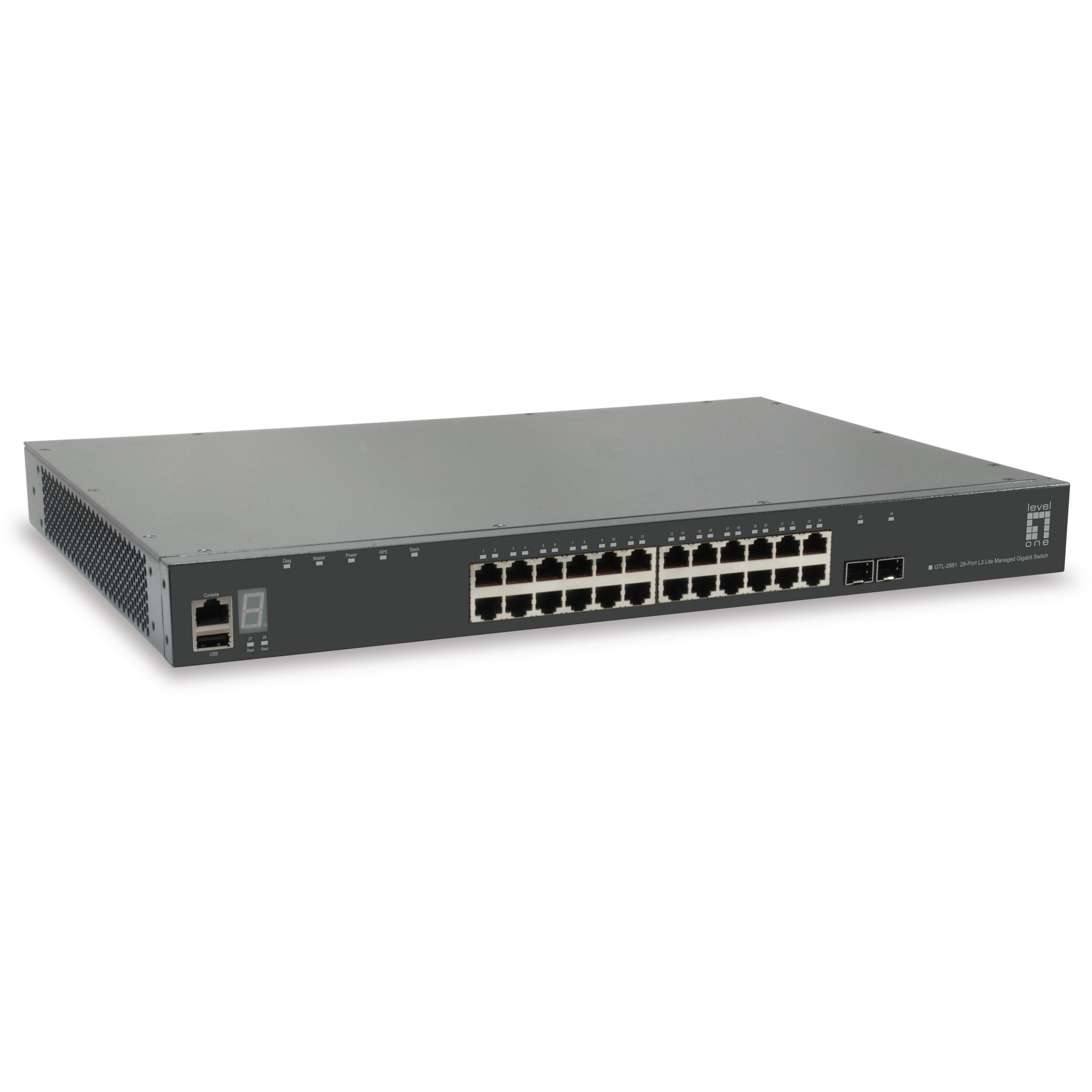 Switch 28x GE GTL-2881 1xGE 2x10GSFP+19