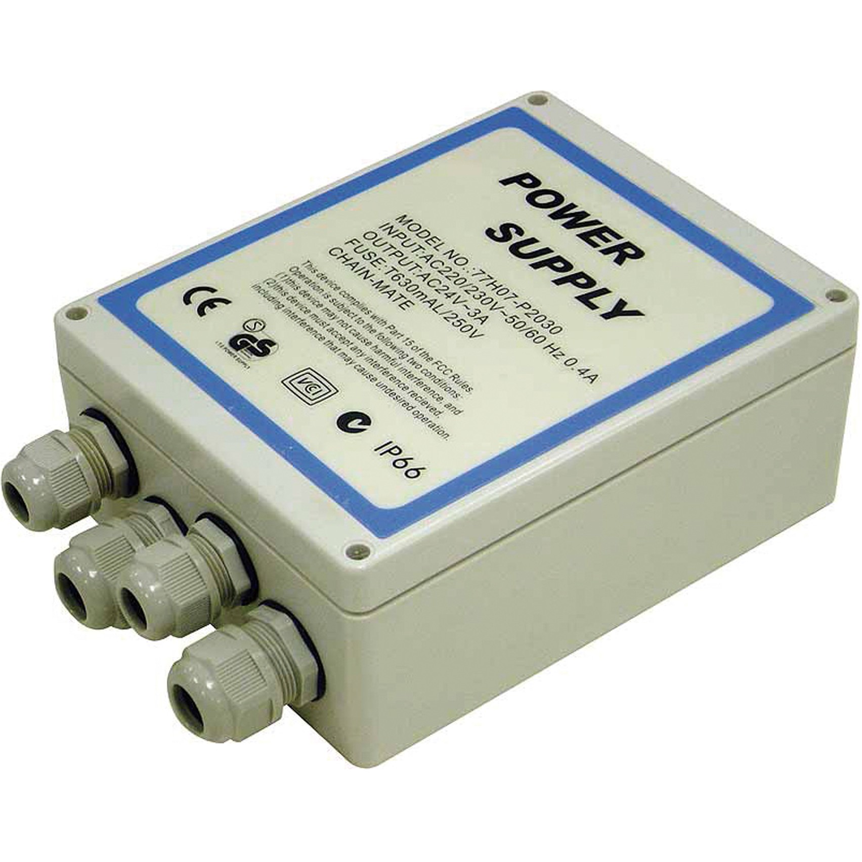 CAS-3292 Outdoor Power Box 220-230V f. FCS-4041