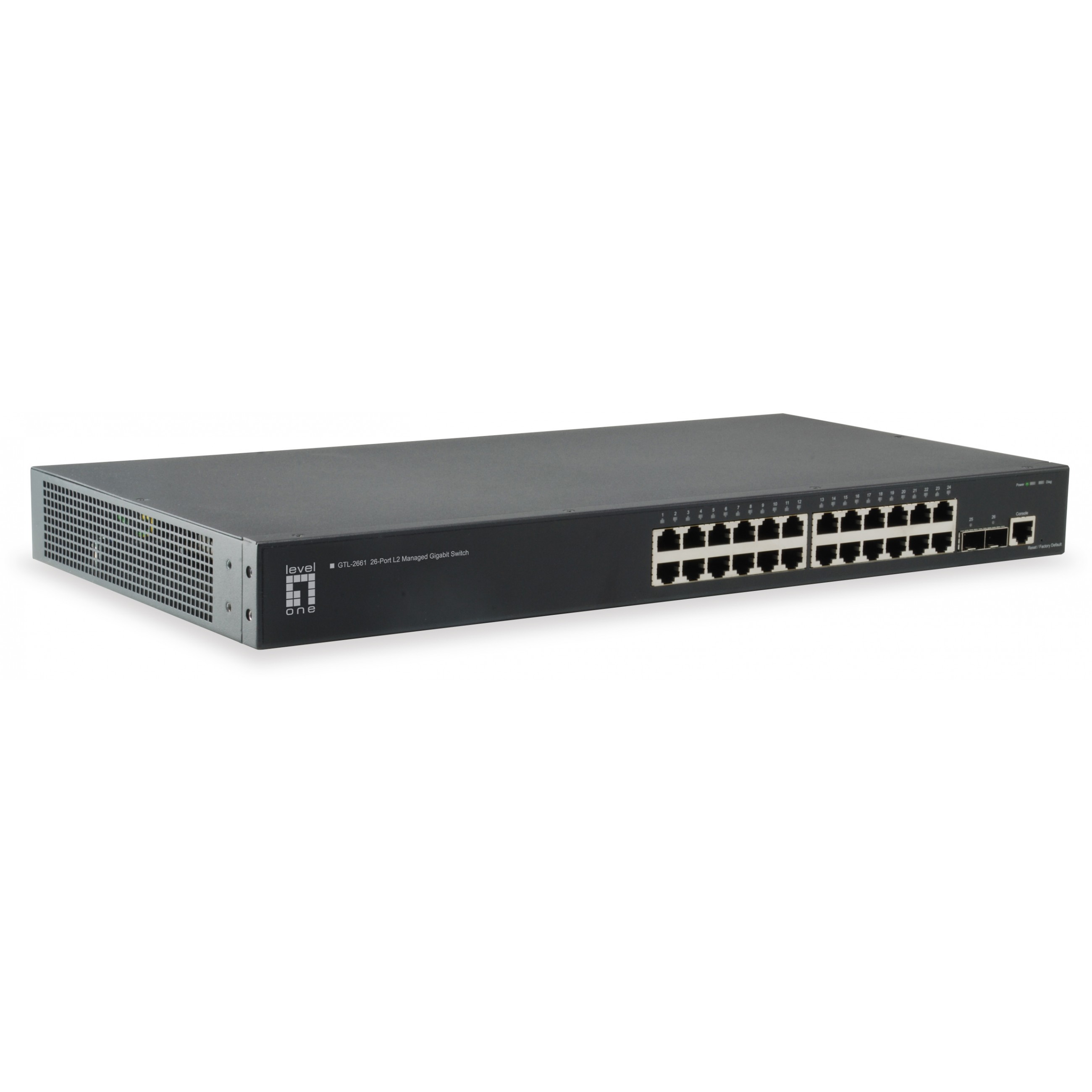 Switch 24x GE GTL-2661 2x10GSFP+19